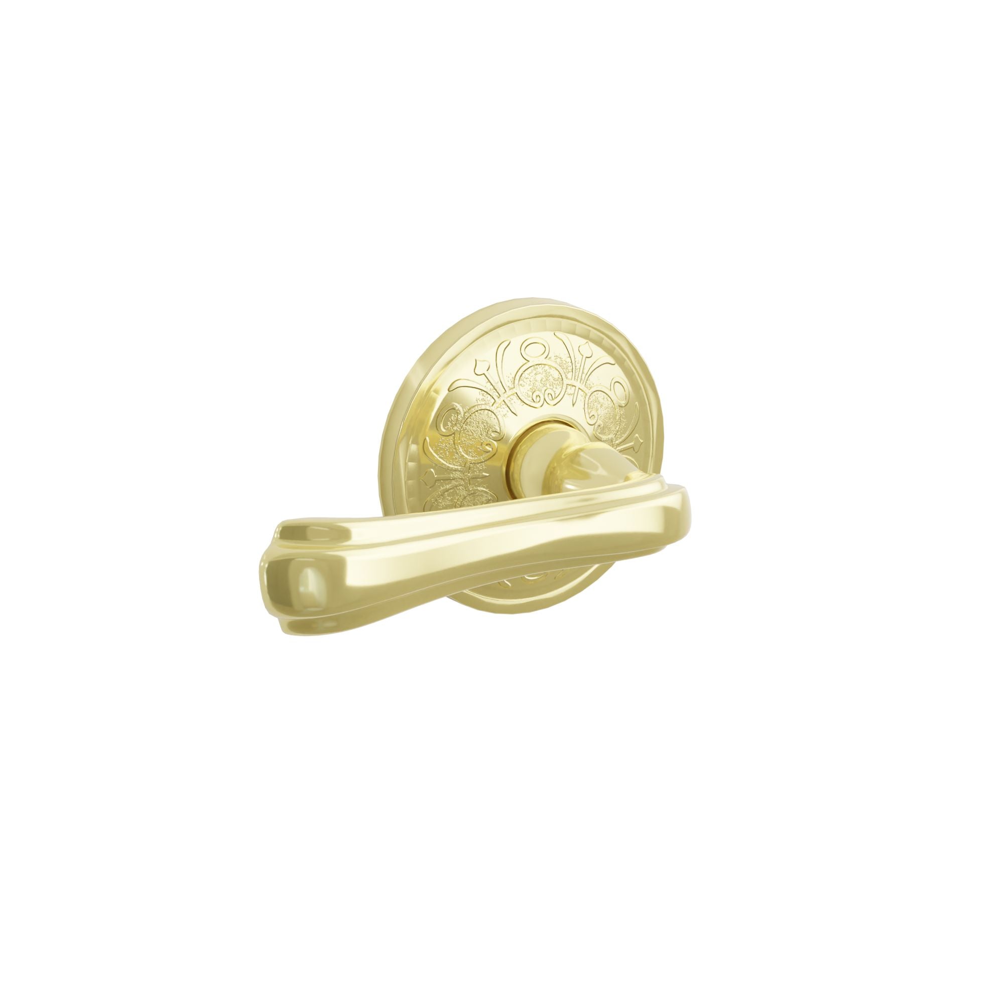 Emtek Wembley Lever Set with Lancaster Rosette