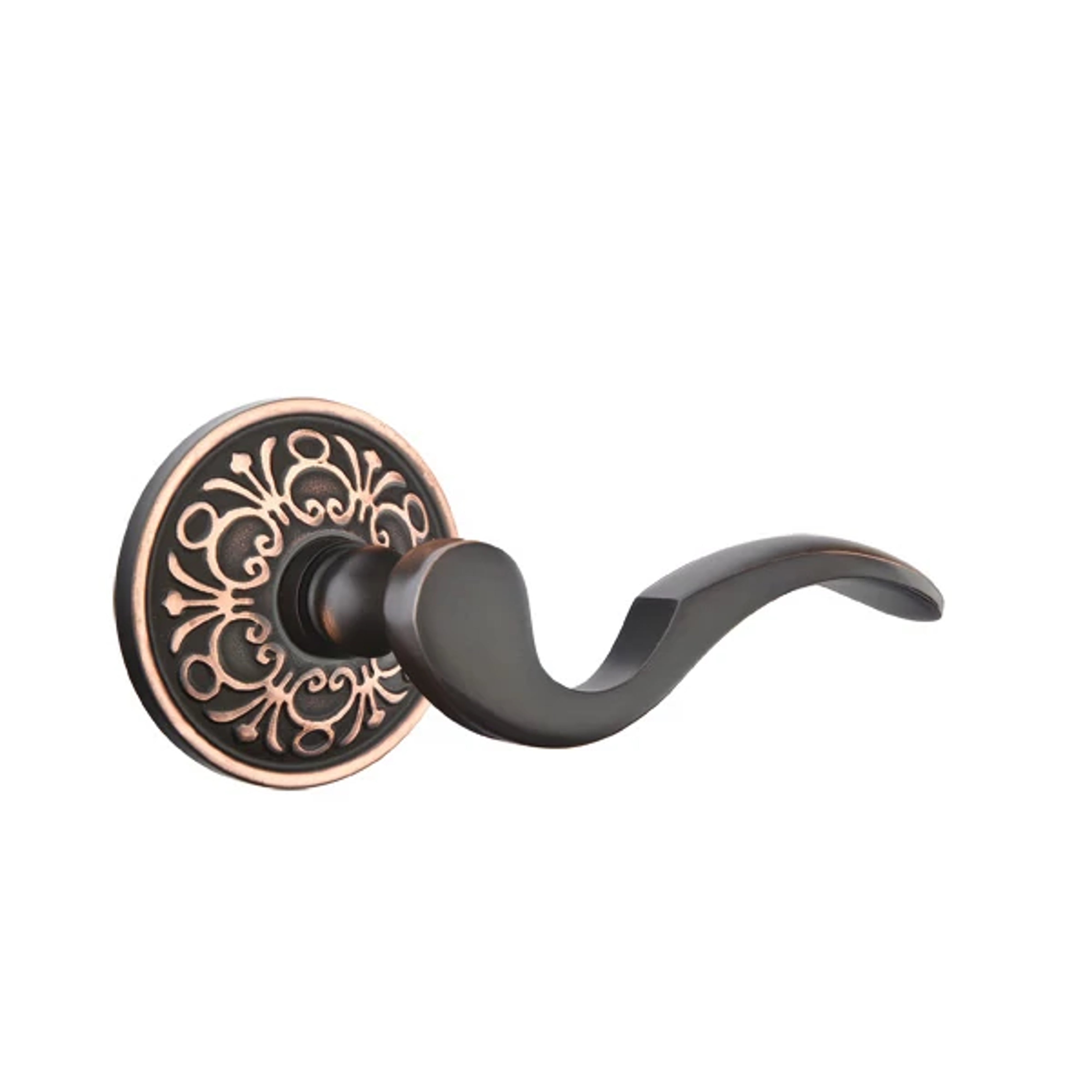 Emtek Concealed Fastener Cortina Lever Set with Lancaster Rosette