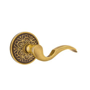 Emtek Cortina Lever Set with Lancaster Rosette