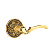 Emtek Coventry Lever Set with Lancaster Rosette