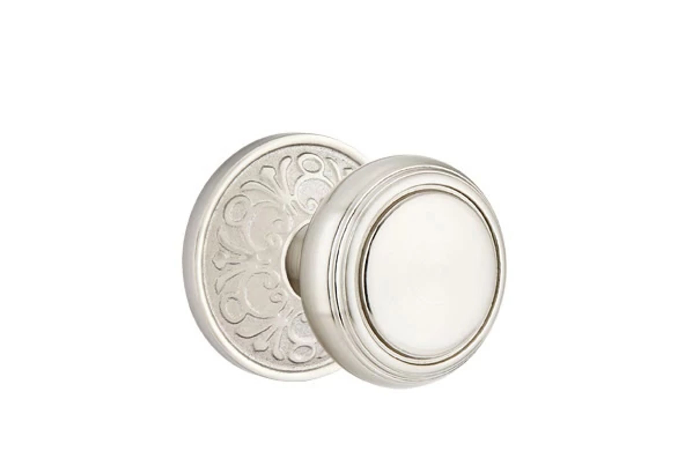 Emtek Concealed Fastener Norwich Knob Set with Lancaster Rosette