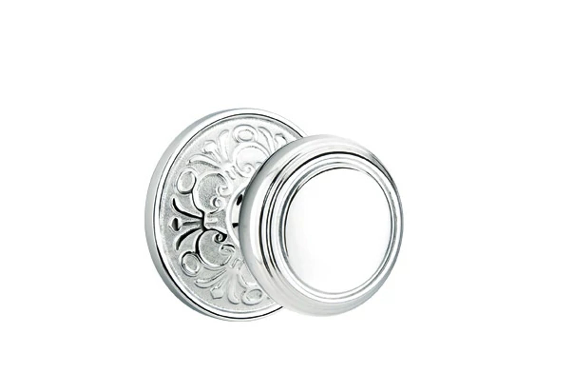 Emtek Norwich Knob Set with Lancaster Rosette