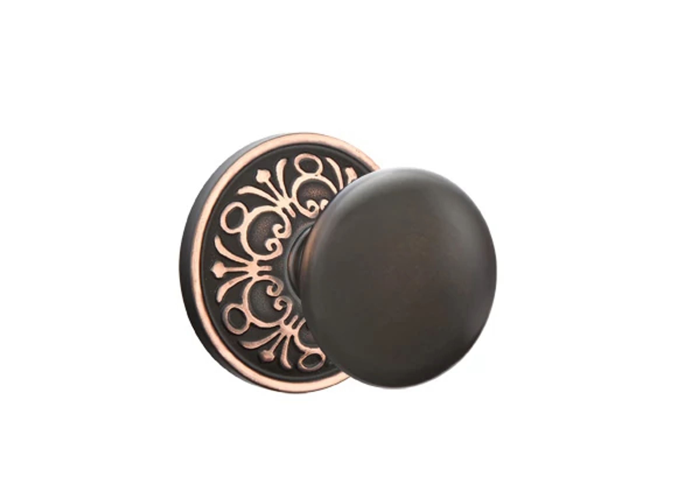 Emtek Providence Knob Set with Lancaster Rosette