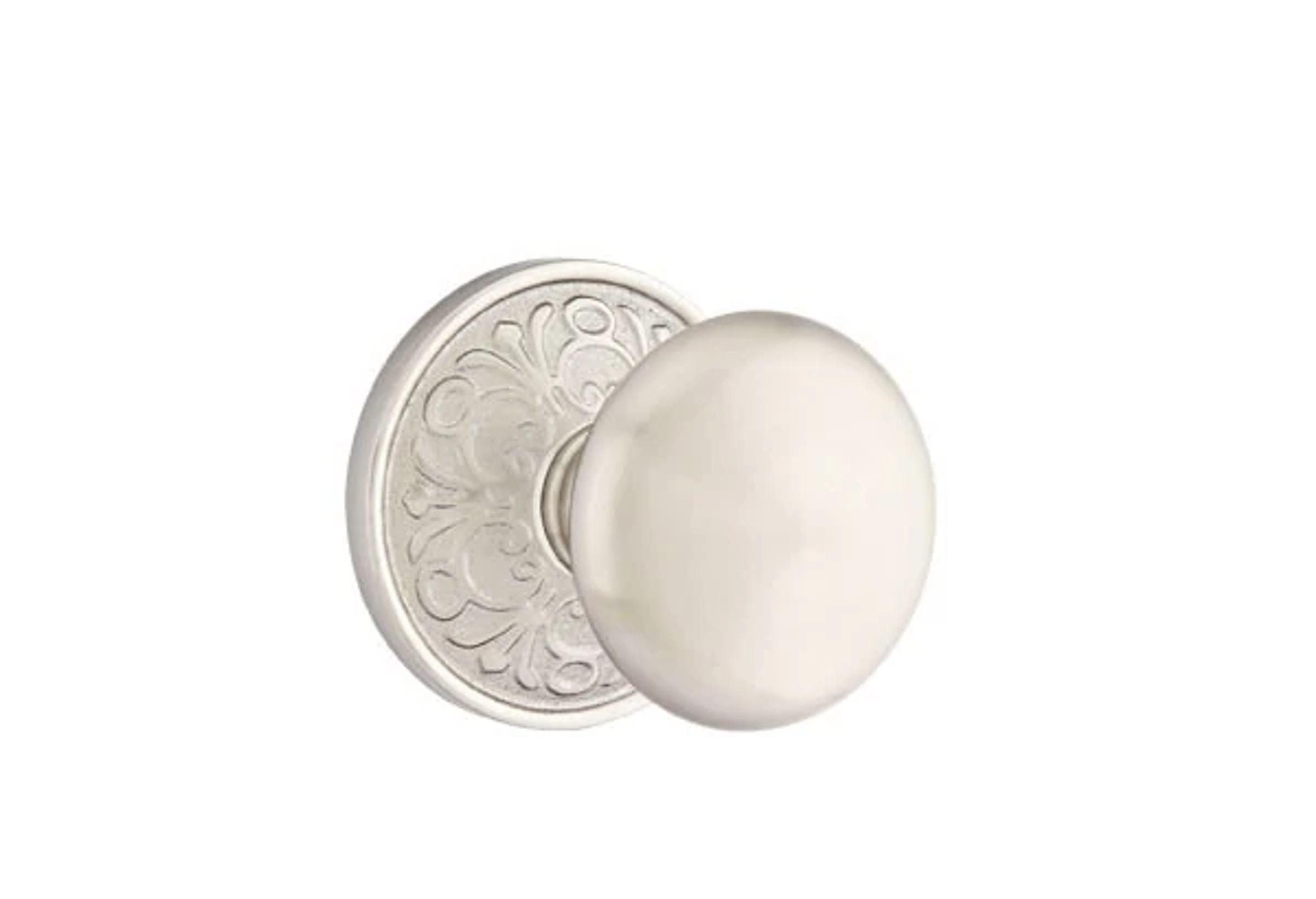 Emtek Concealed Fastener Providence Knob Set with Lancaster Rosette