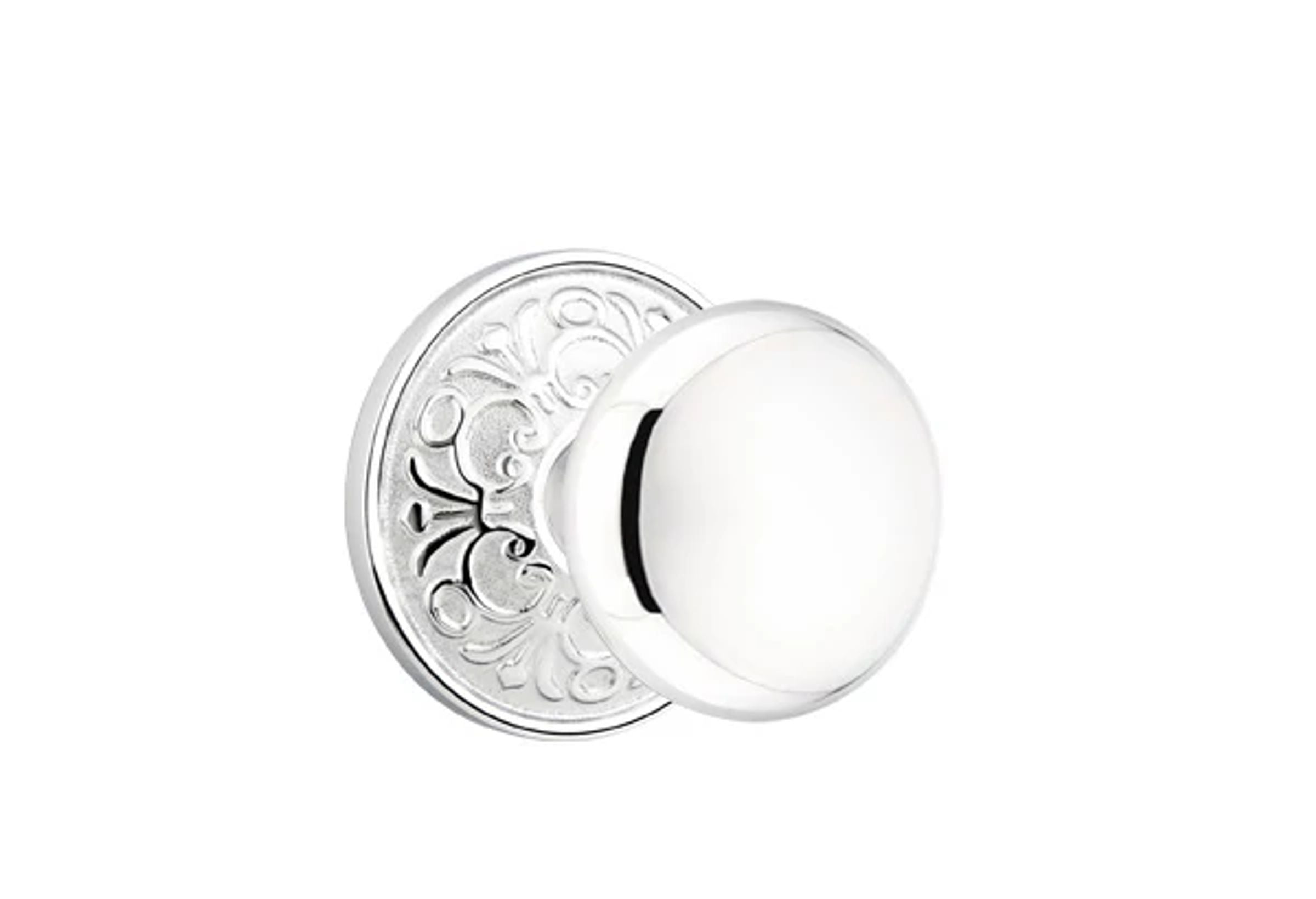 Emtek Concealed Fastener Providence Knob Set with Lancaster Rosette