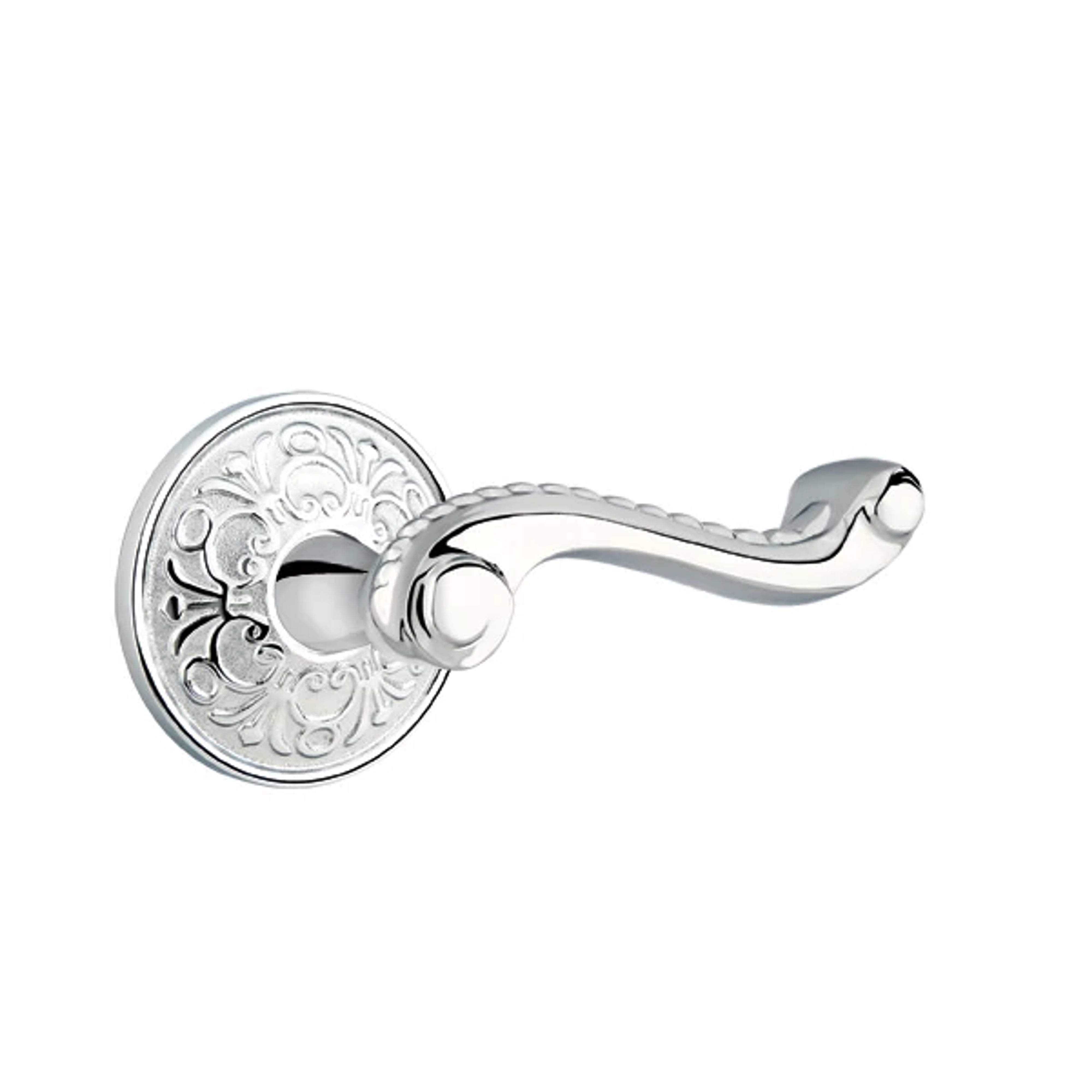 Emtek Rope Lever Set with Lancaster Rosette