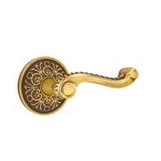 Emtek Rope Lever Set with Lancaster Rosette