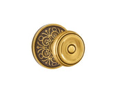Emtek Concealed Fastener Waverly Knob Set with Lancaster Rosette