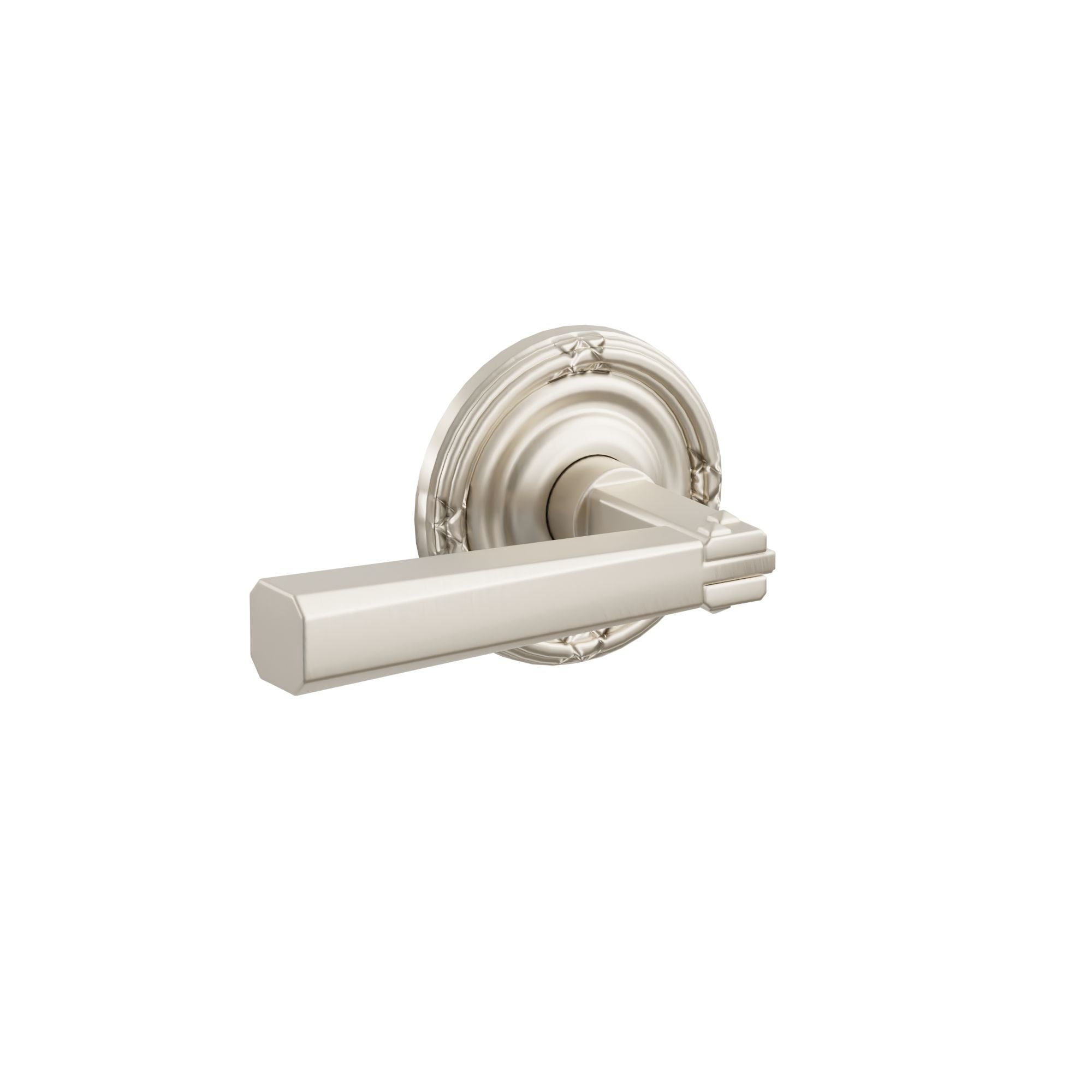 Emtek Wembley Lever Set with Lancaster Rosette