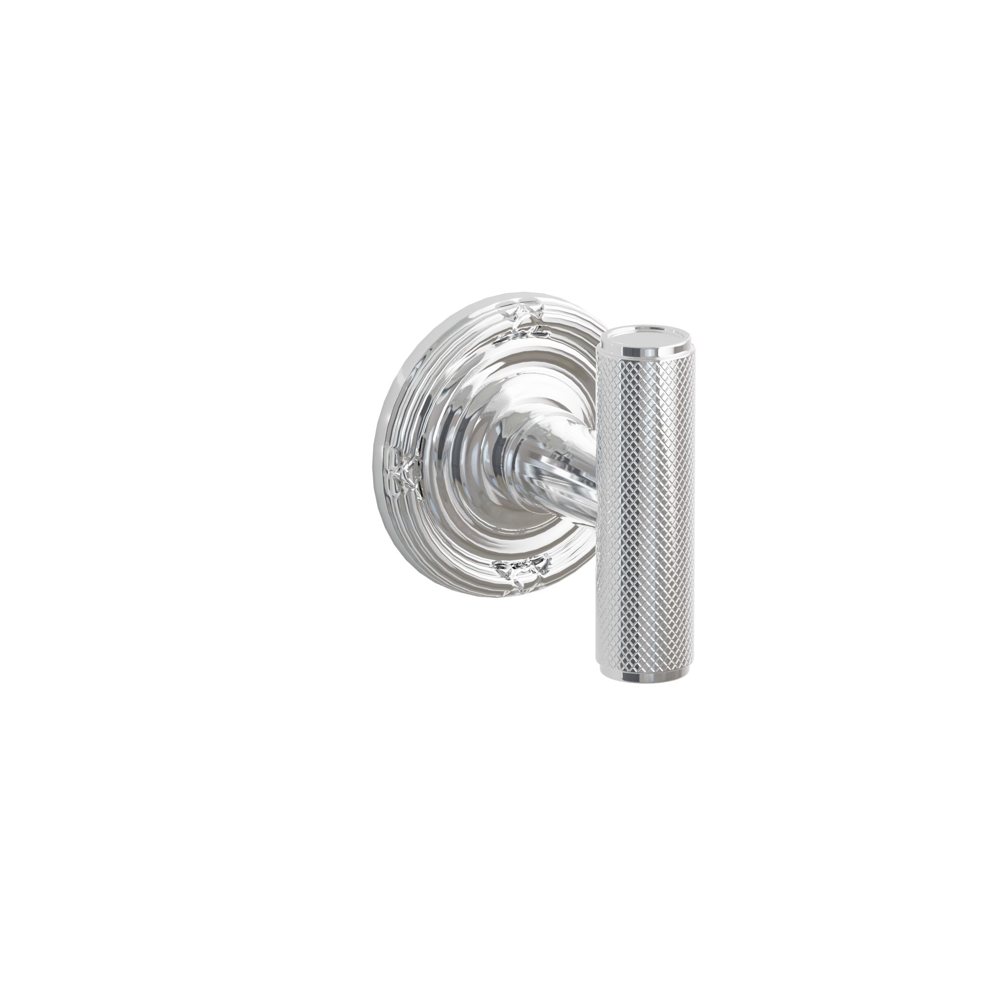 Emtek Concealed Fastener Ace Knurled Knob Set With Ribbon & Reed