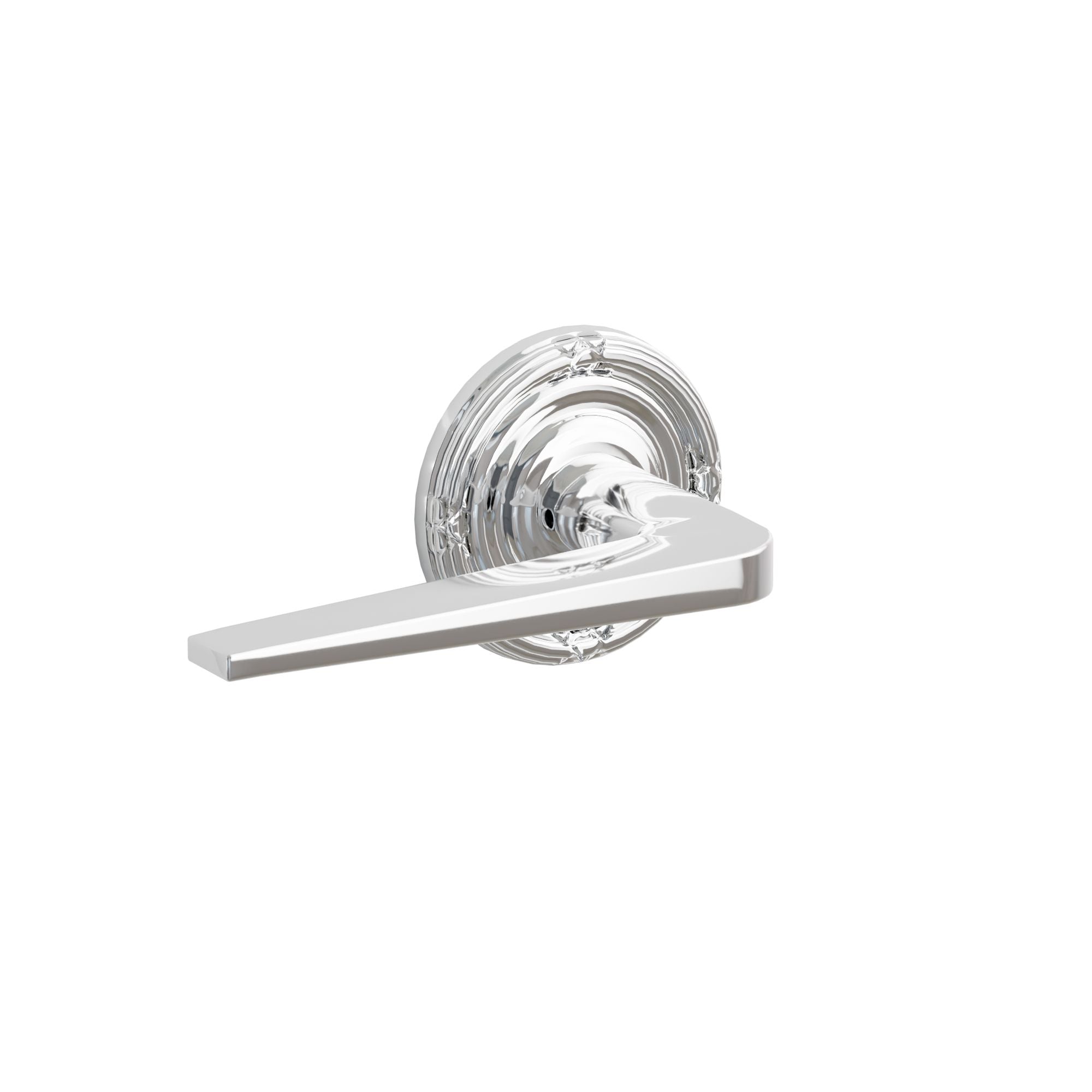 Emtek Argos Lever Set with Ribbon & Reed