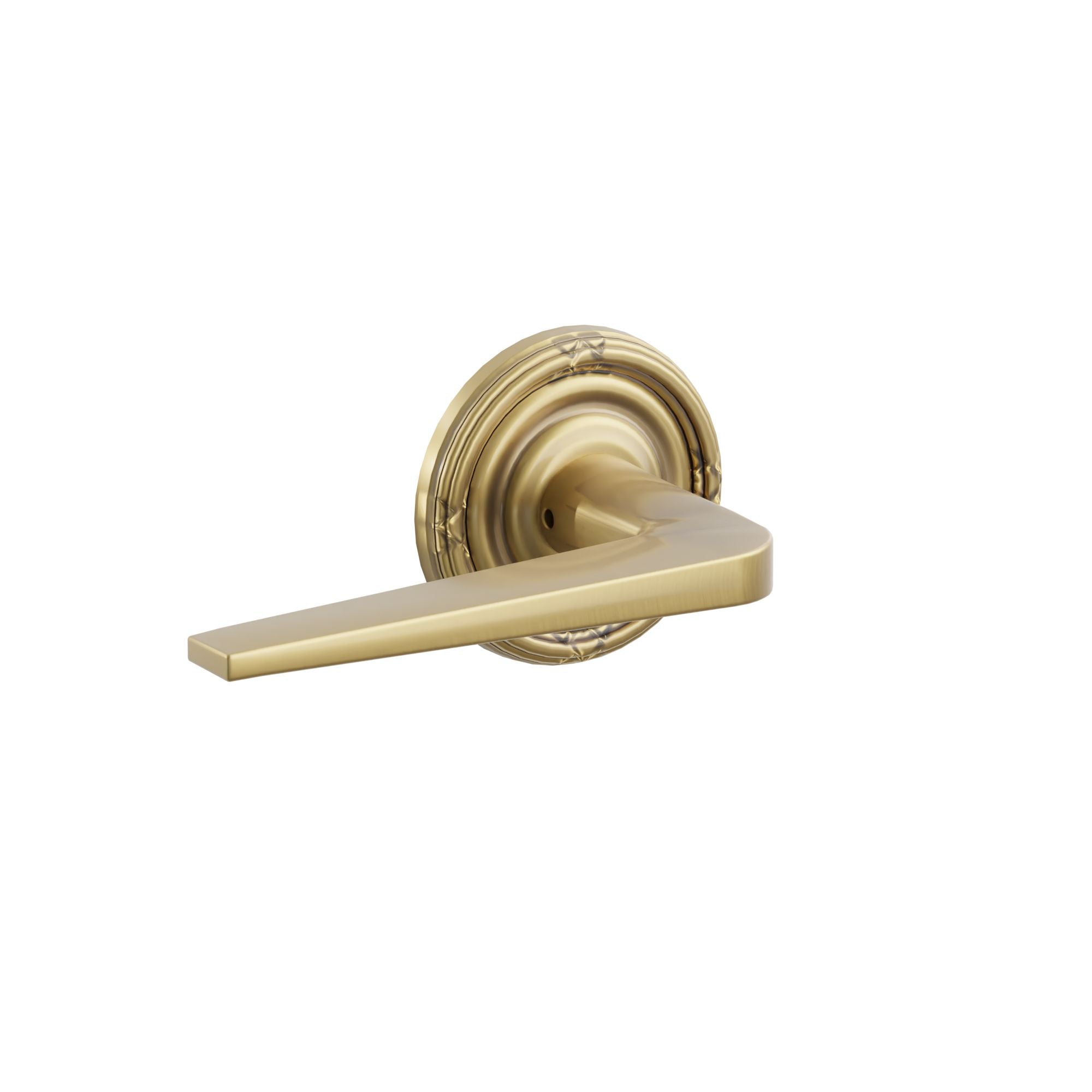 Emtek Aston Lever Set with Ribbon & Reed