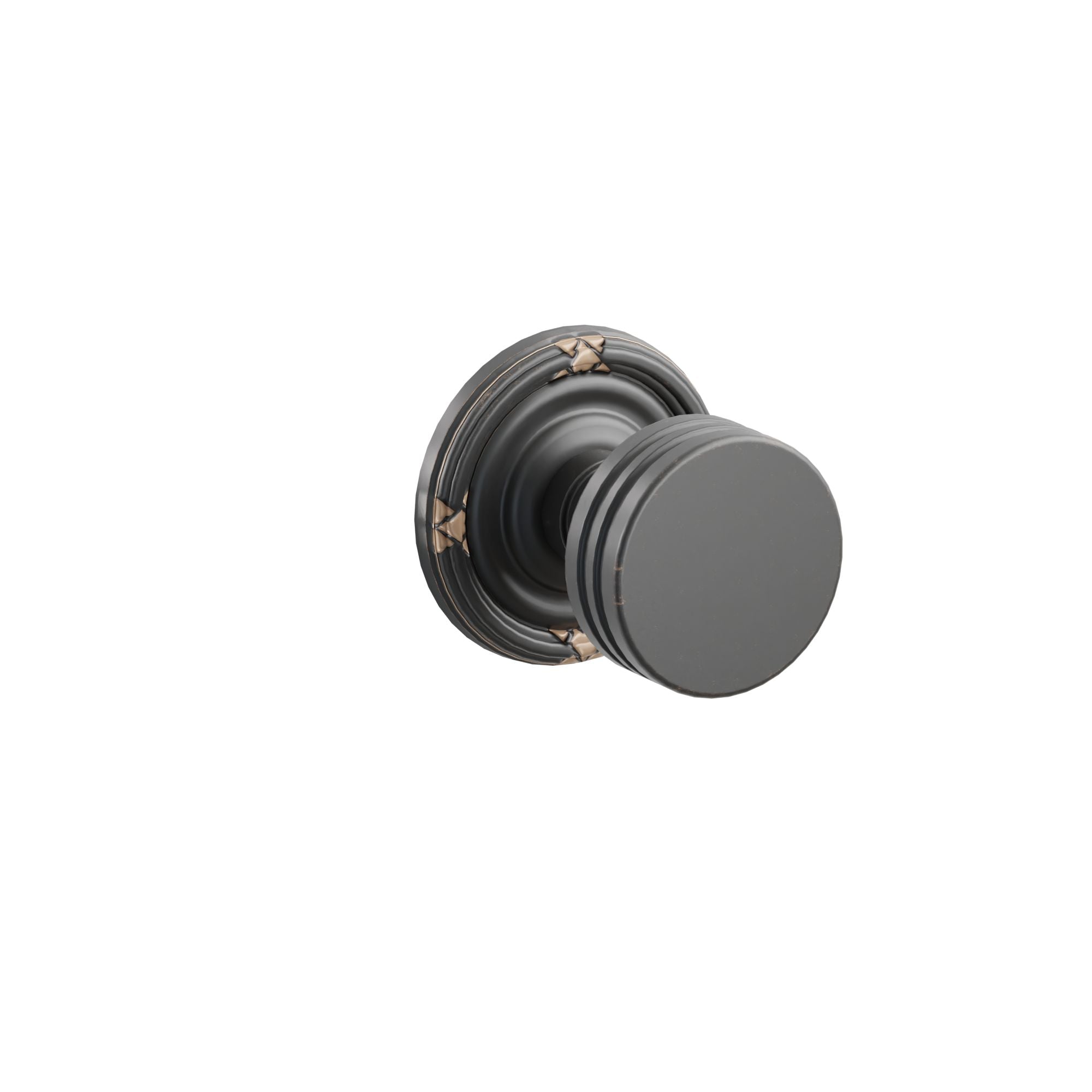Emtek Concealed Fastener Bern Knob Set With Ribbon & Reed