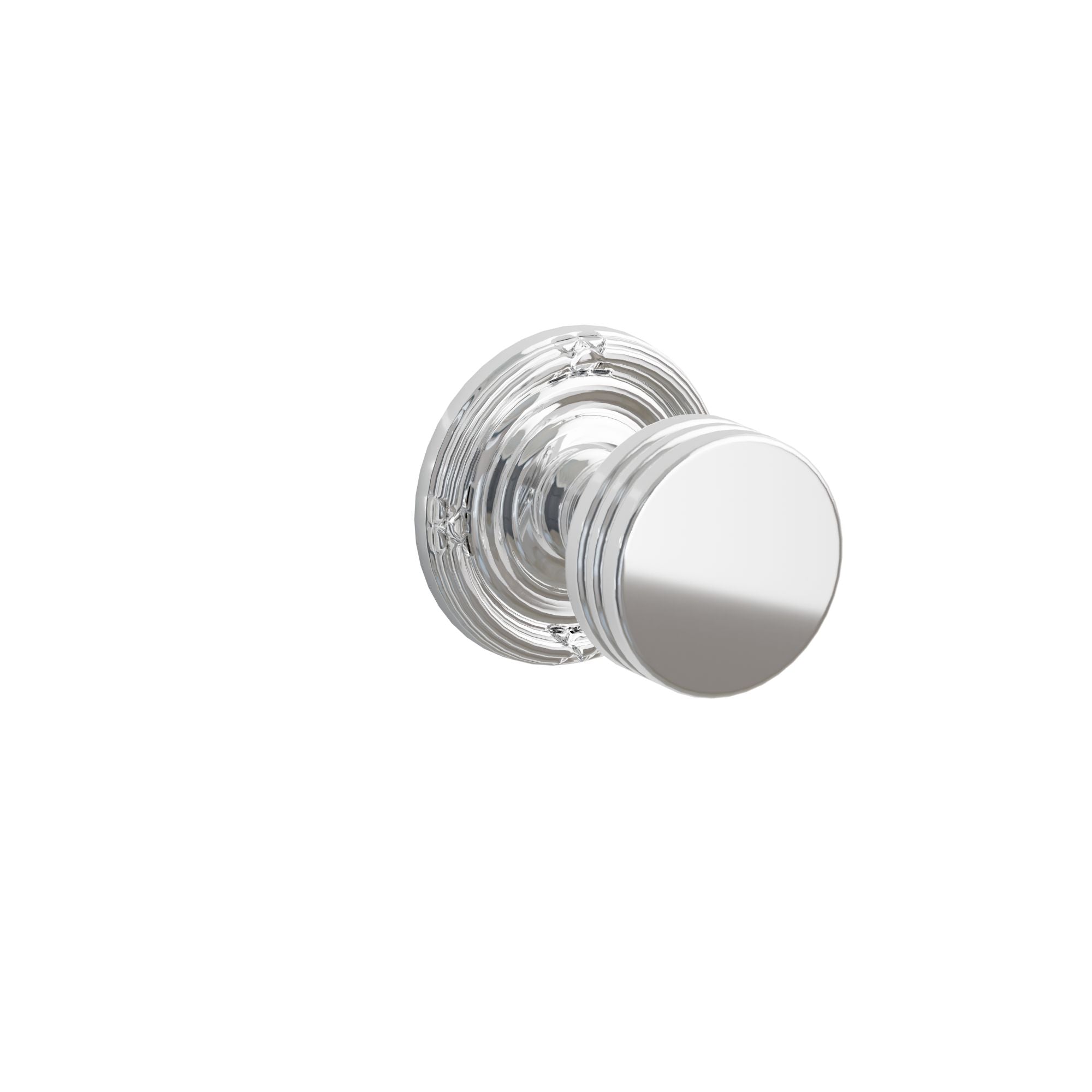 Emtek Concealed Fastener Bern Knob Set With Ribbon & Reed