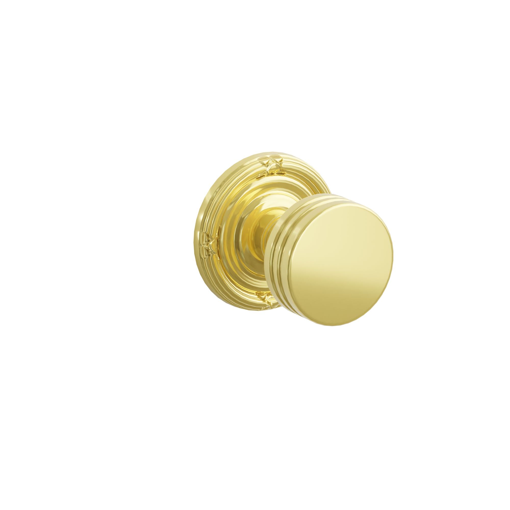 Emtek Concealed Fastener Bern Knob Set With Ribbon & Reed