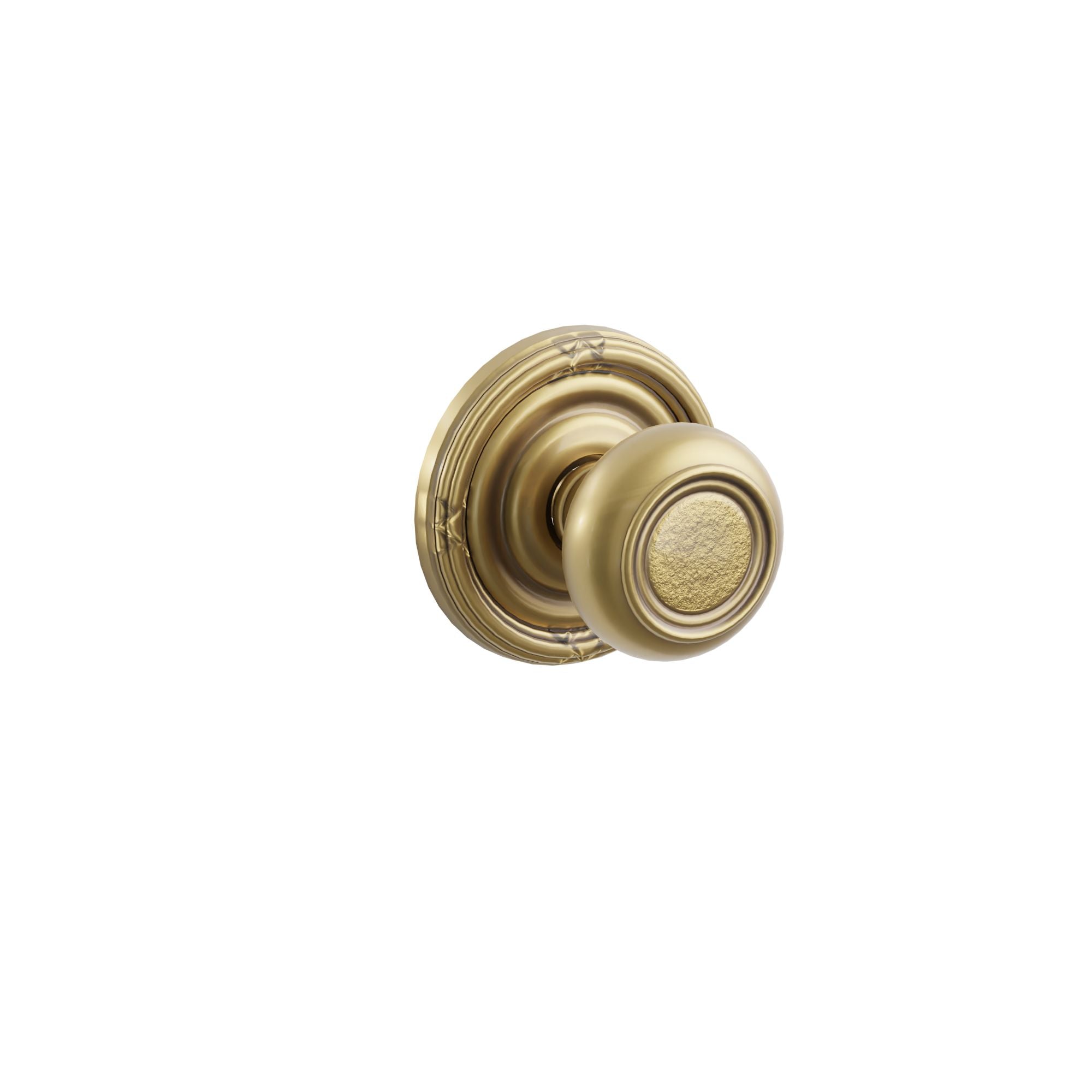 Emtek Concealed Fastener Belmont Knob Set With Ribbon & Reed