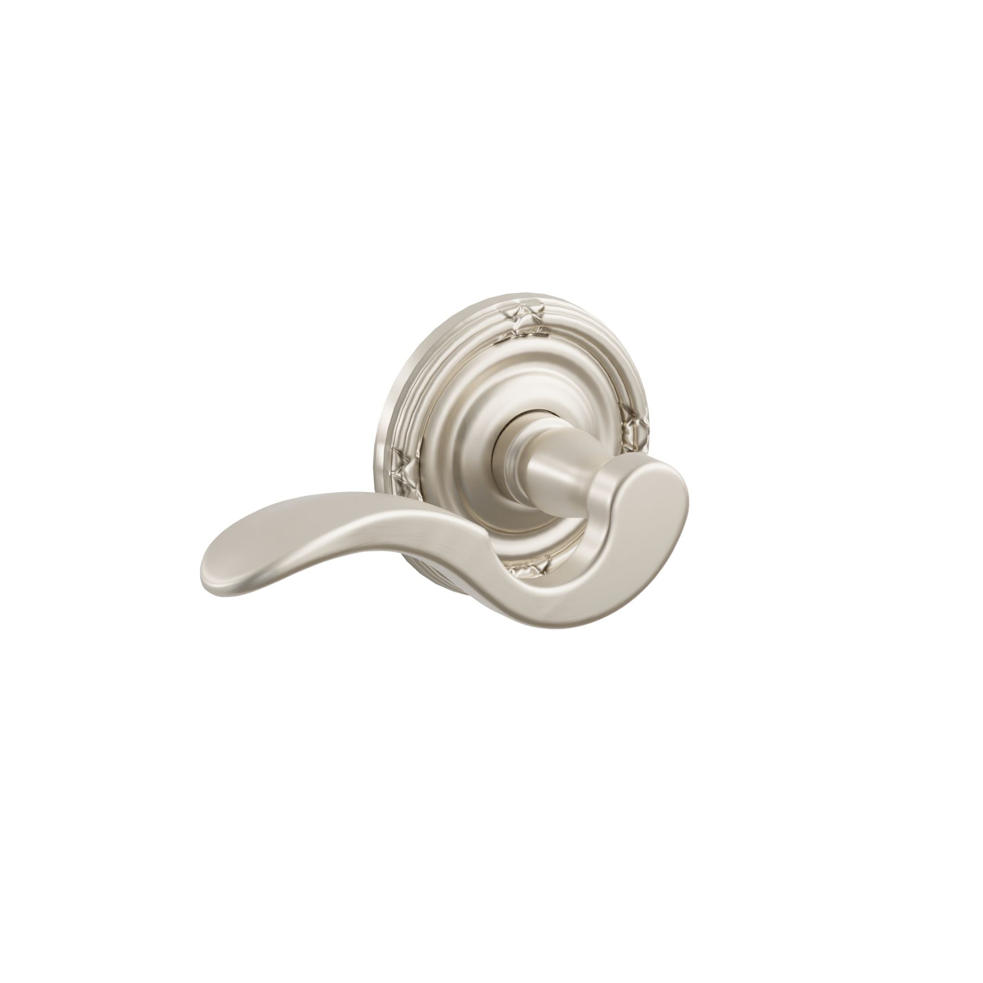 Emtek Concealed Fastener Cortina Lever Set with Ribbon & Reed