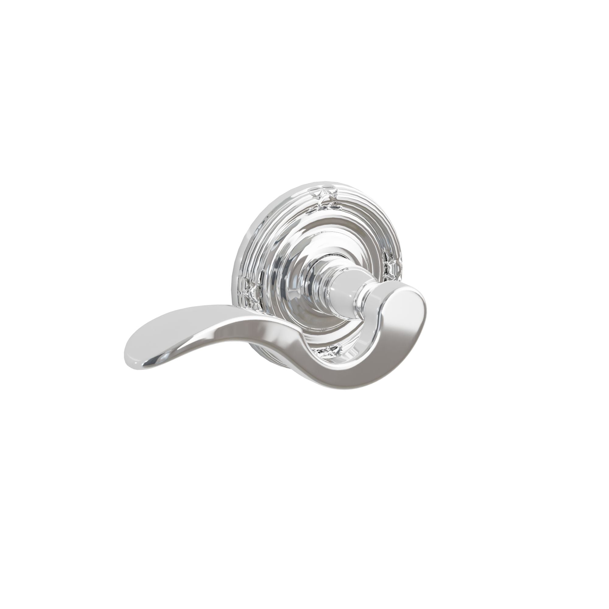 Emtek Concealed Fastener Cortina Lever Set with Ribbon & Reed