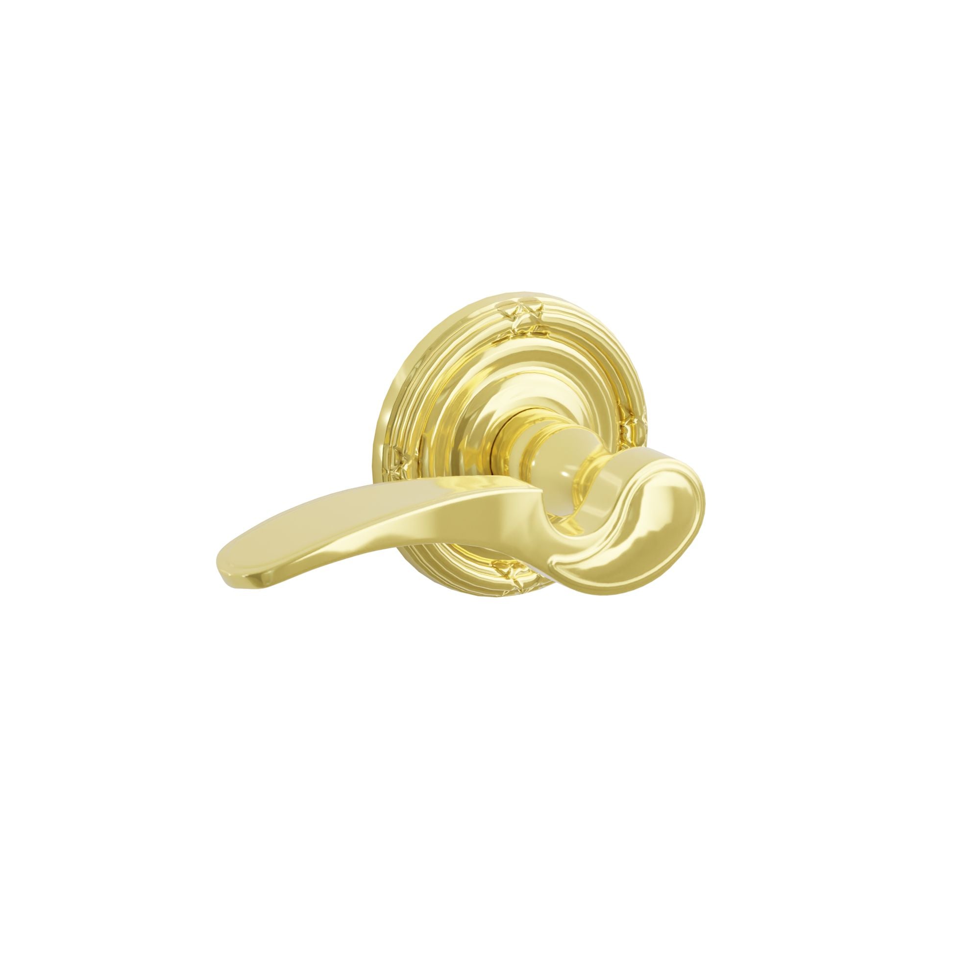 Emtek Cortina Lever Set with Ribbon & Reed