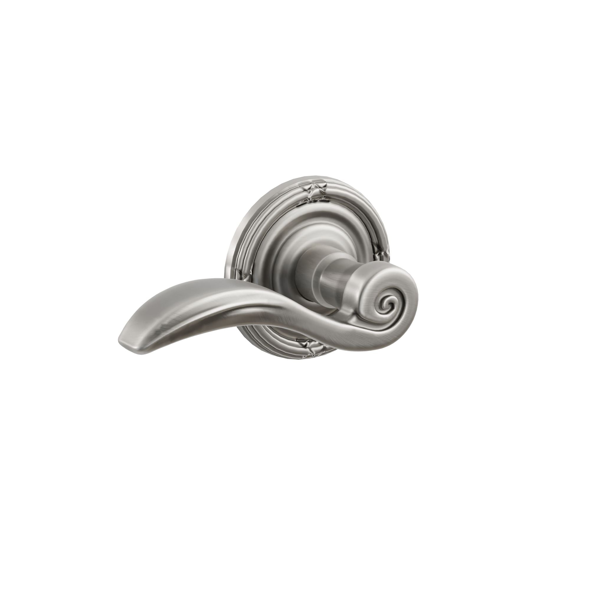 Emtek Concealed Fastener Elan Lever Set with Ribbon & Reed