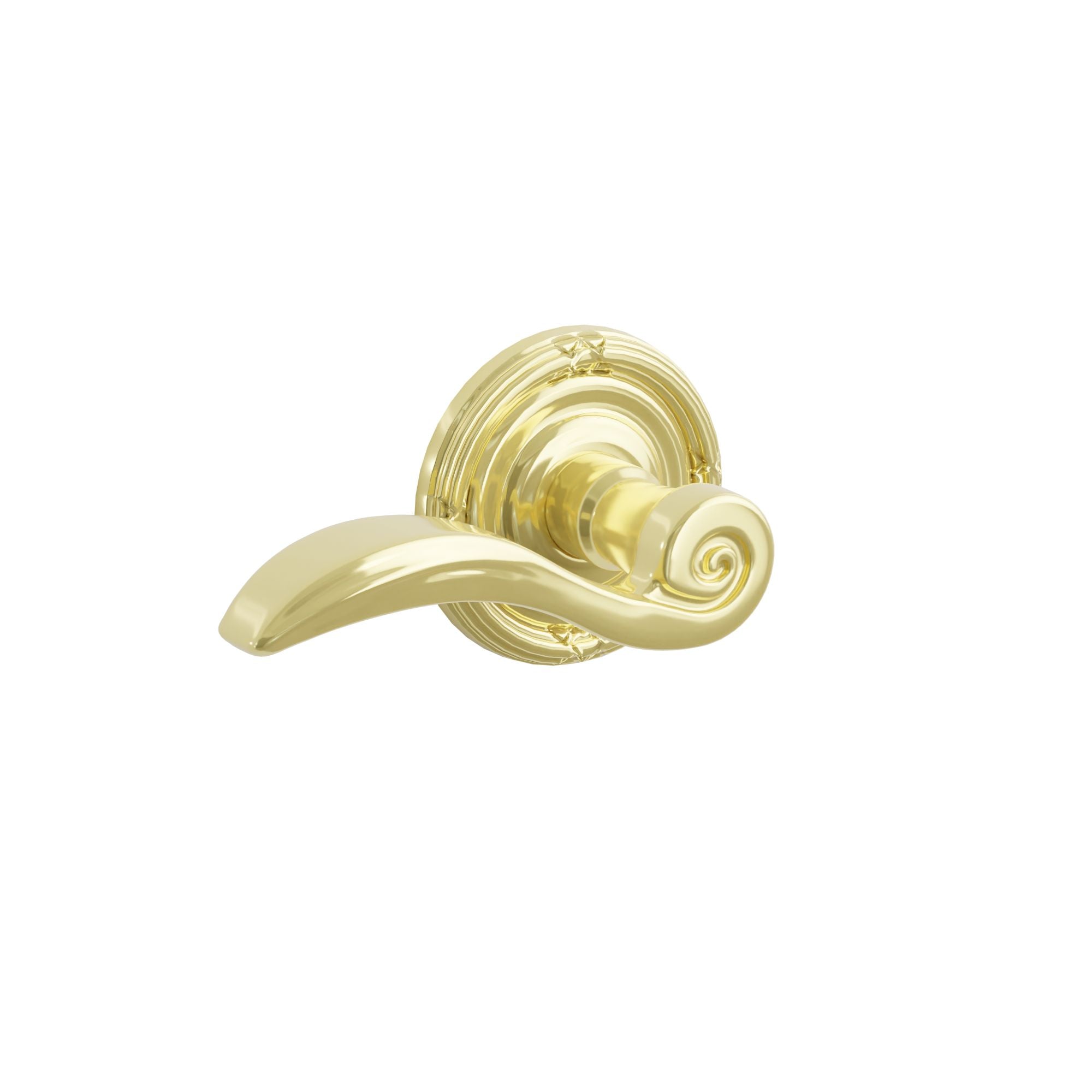 Emtek Elan Lever Set with Ribbon & Reed