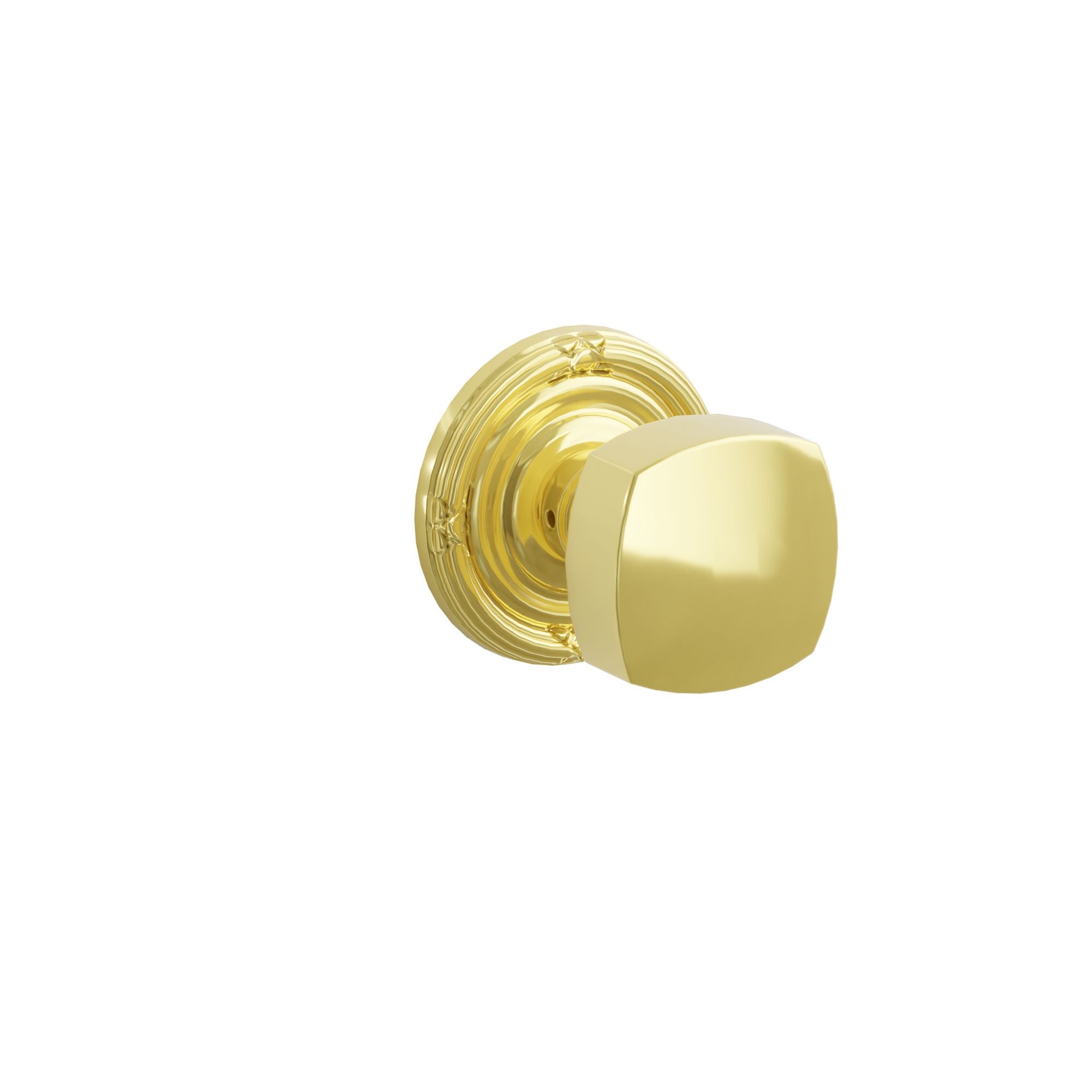 Emtek Freestone Knob Set with Ribbon & Reed