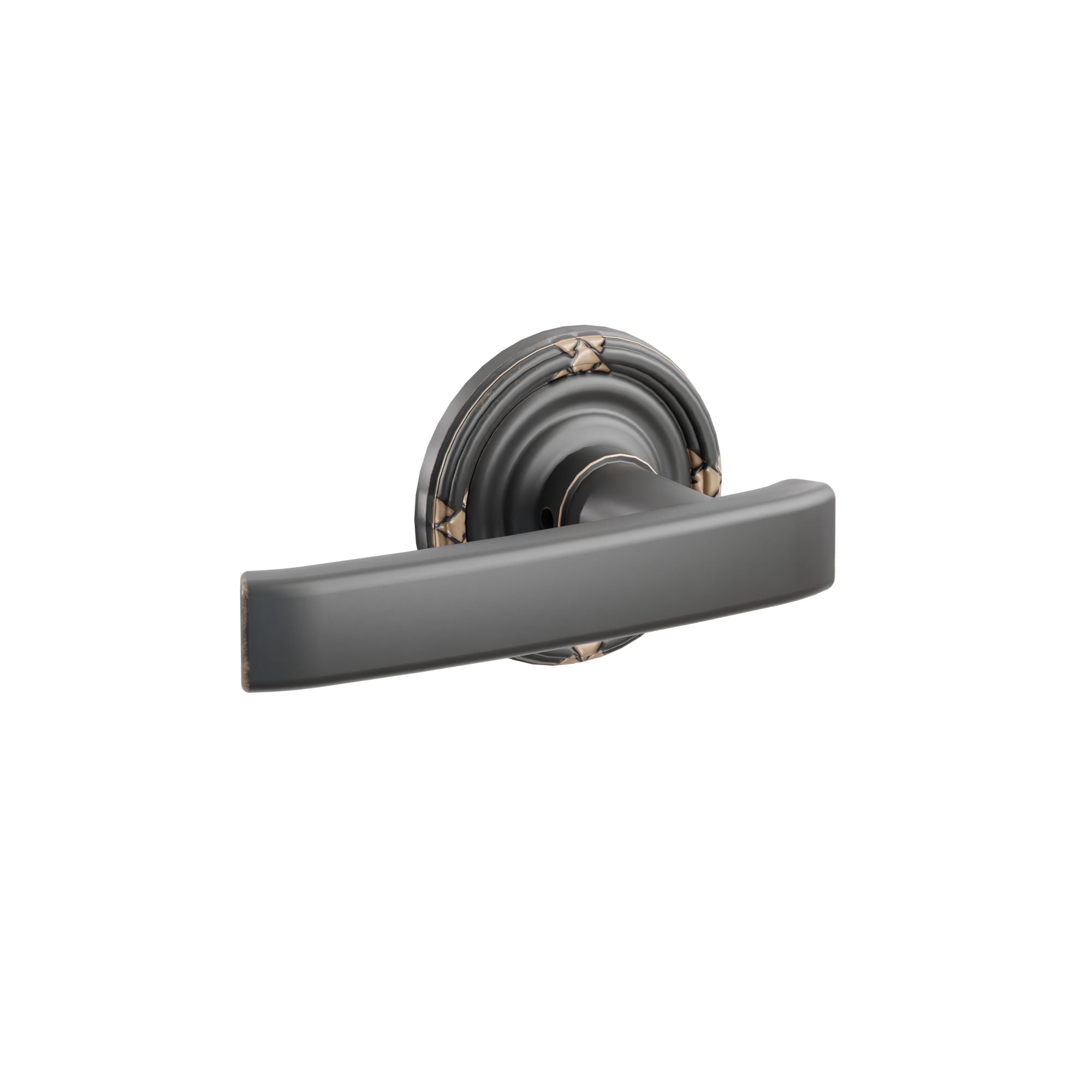 Emtek Freestone Lever Set with Ribbon & Reed