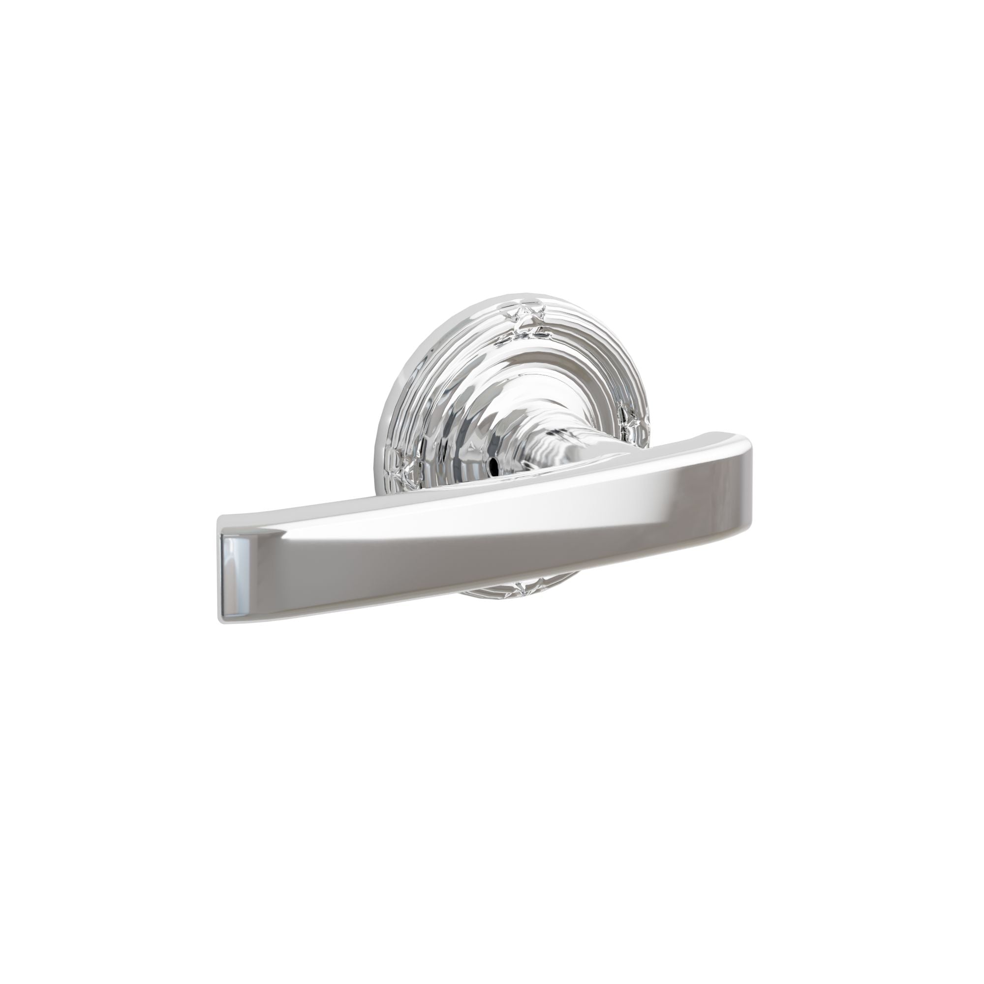 Emtek Concealed Fastener Geneva Lever Set With Ribbon & Reed