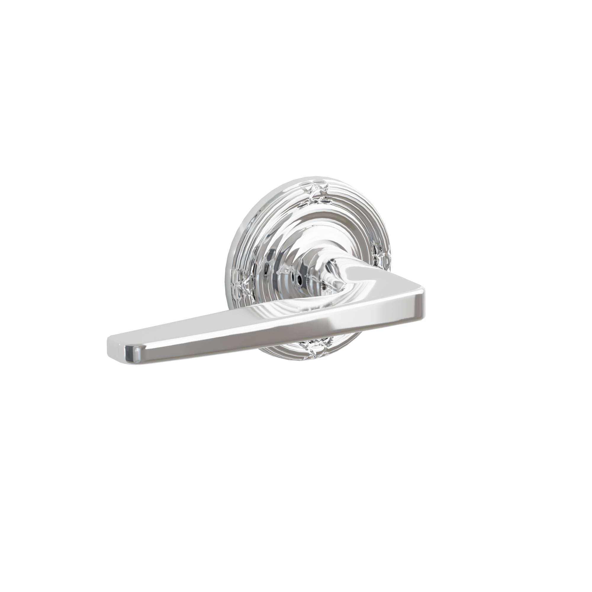 Emtek Geneva Lever Set with Ribbon & Reed