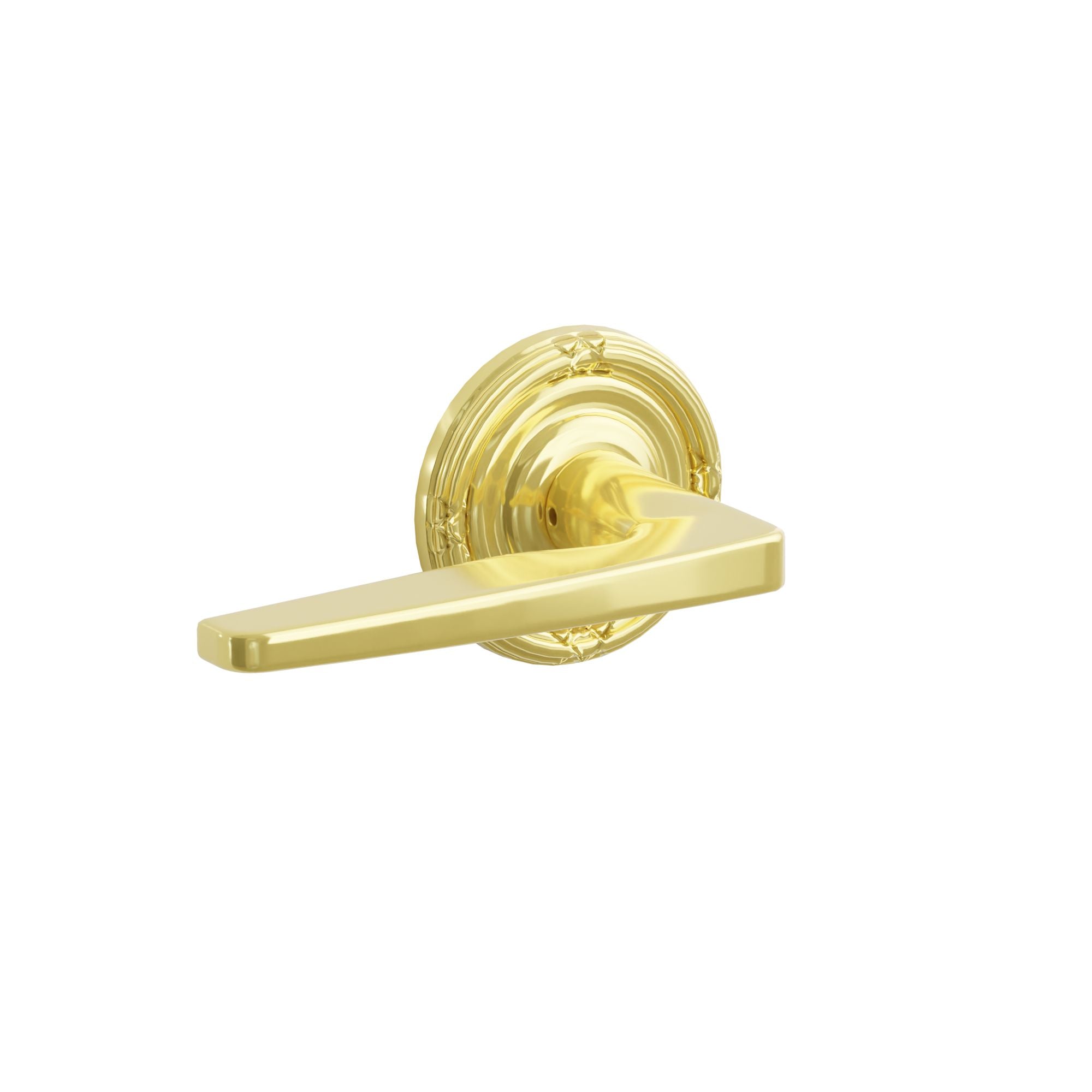 Emtek Hercules Lever Set with Ribbon & Reed