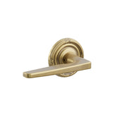 Emtek Concealed Fastener Hermes Lever Set With Ribbon & Reed