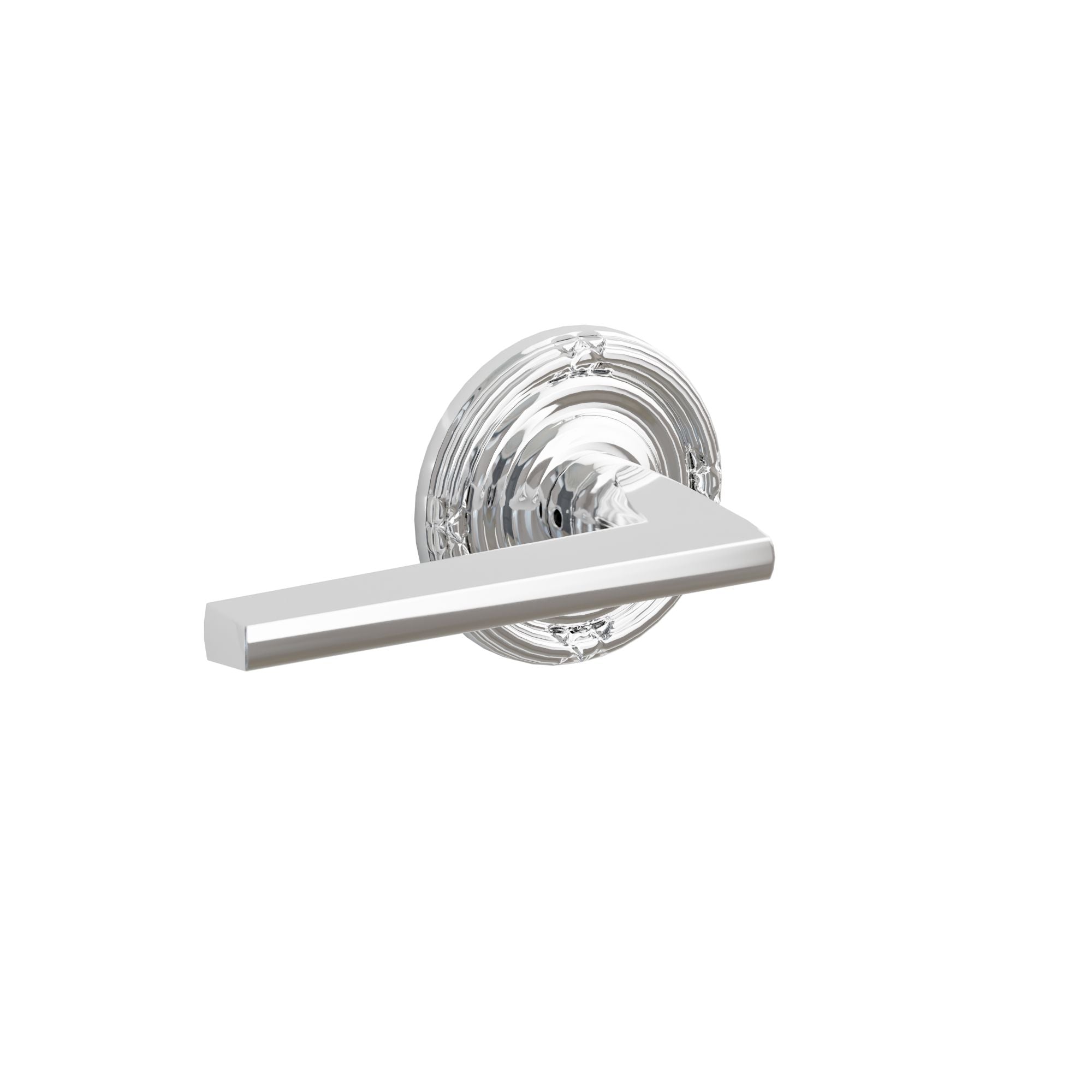 Emtek Hercules Lever Set with Ribbon & Reed