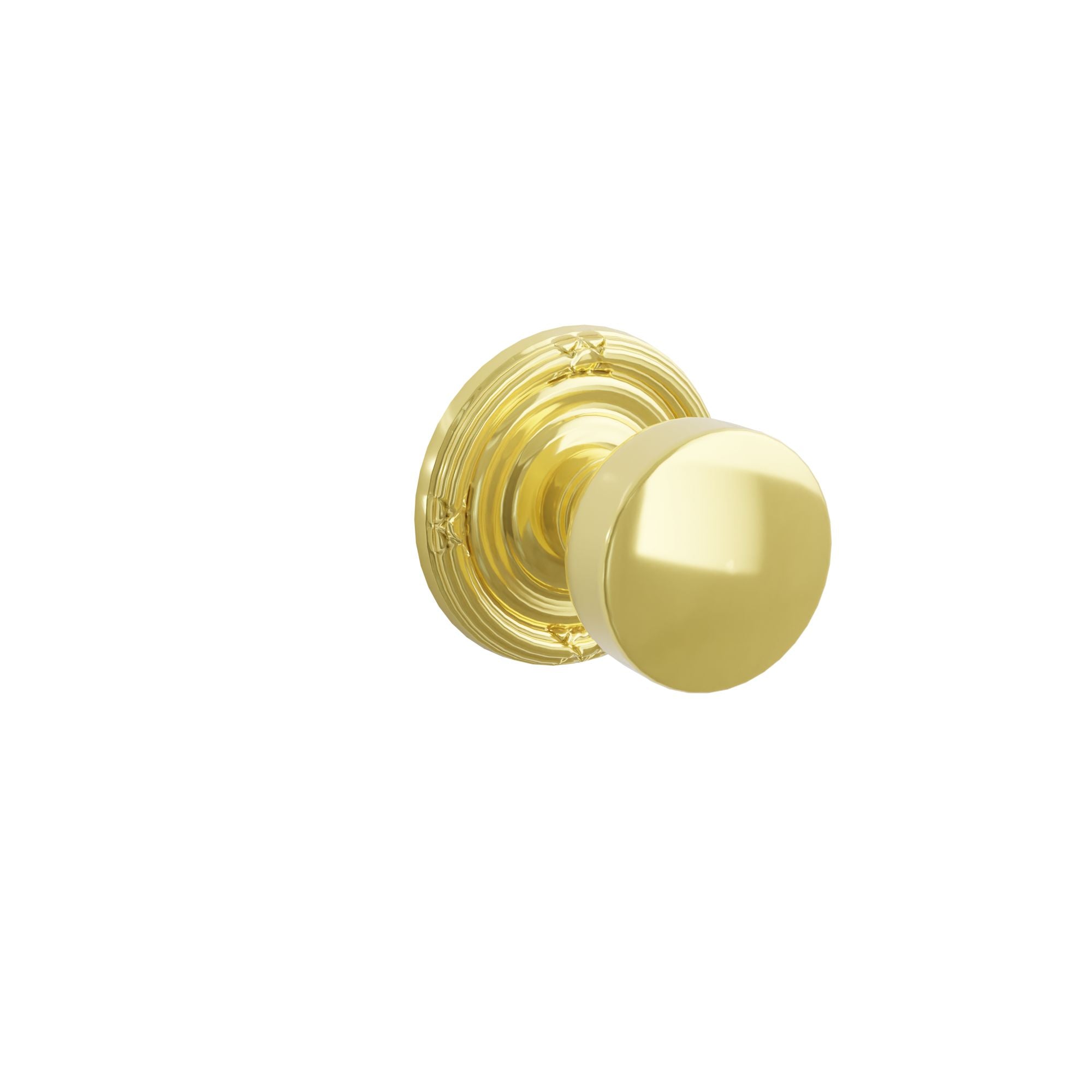 Emtek Concealed Fastener Laurent Knob Set With Ribbon & Reed