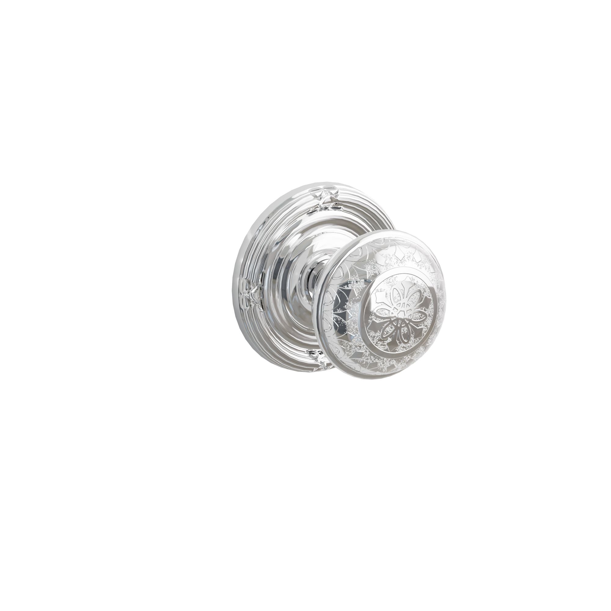 Emtek Concealed Fastener Lancaster Knob Set With Ribbon & Reed