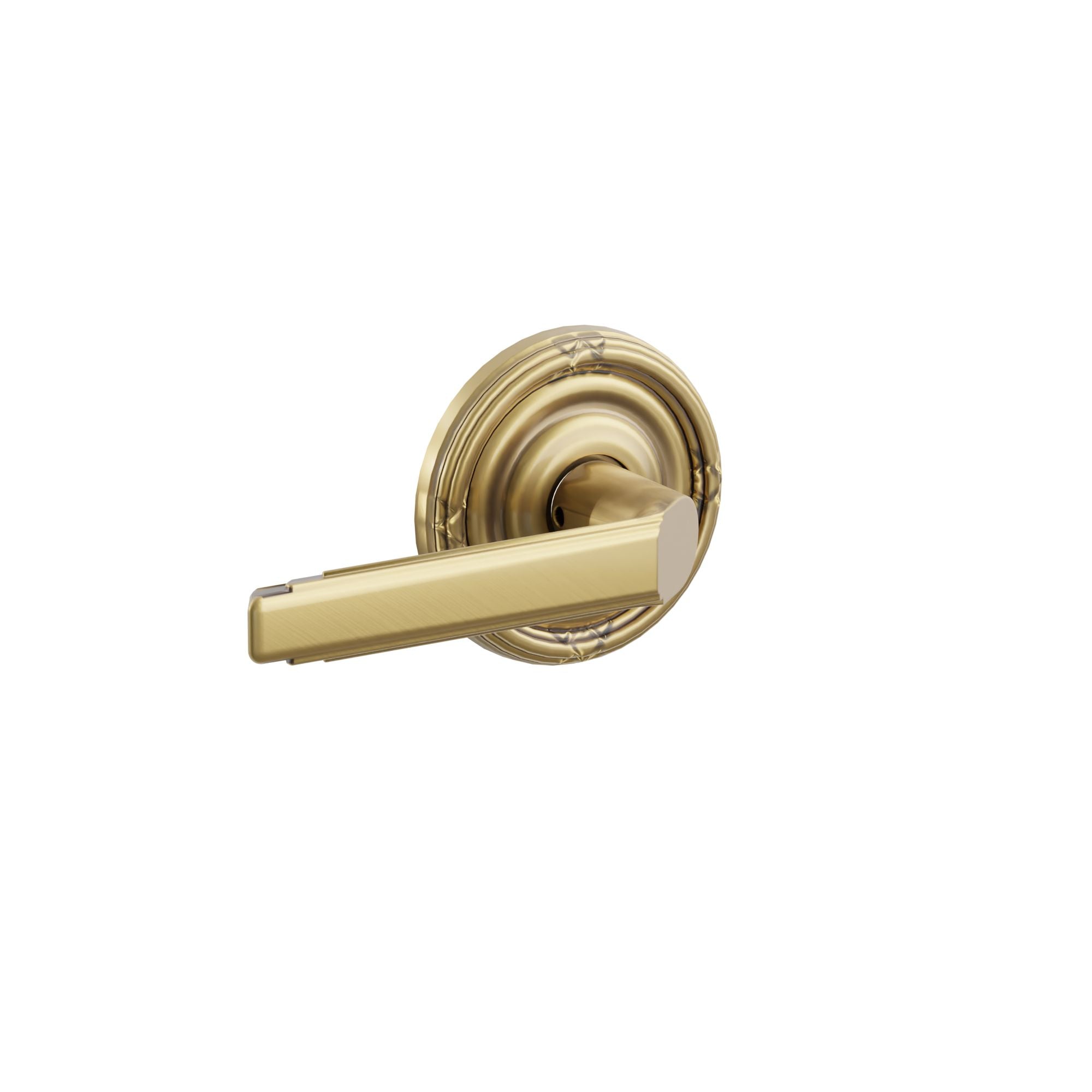 Emtek Milano Lever Set with Ribbon & Reed