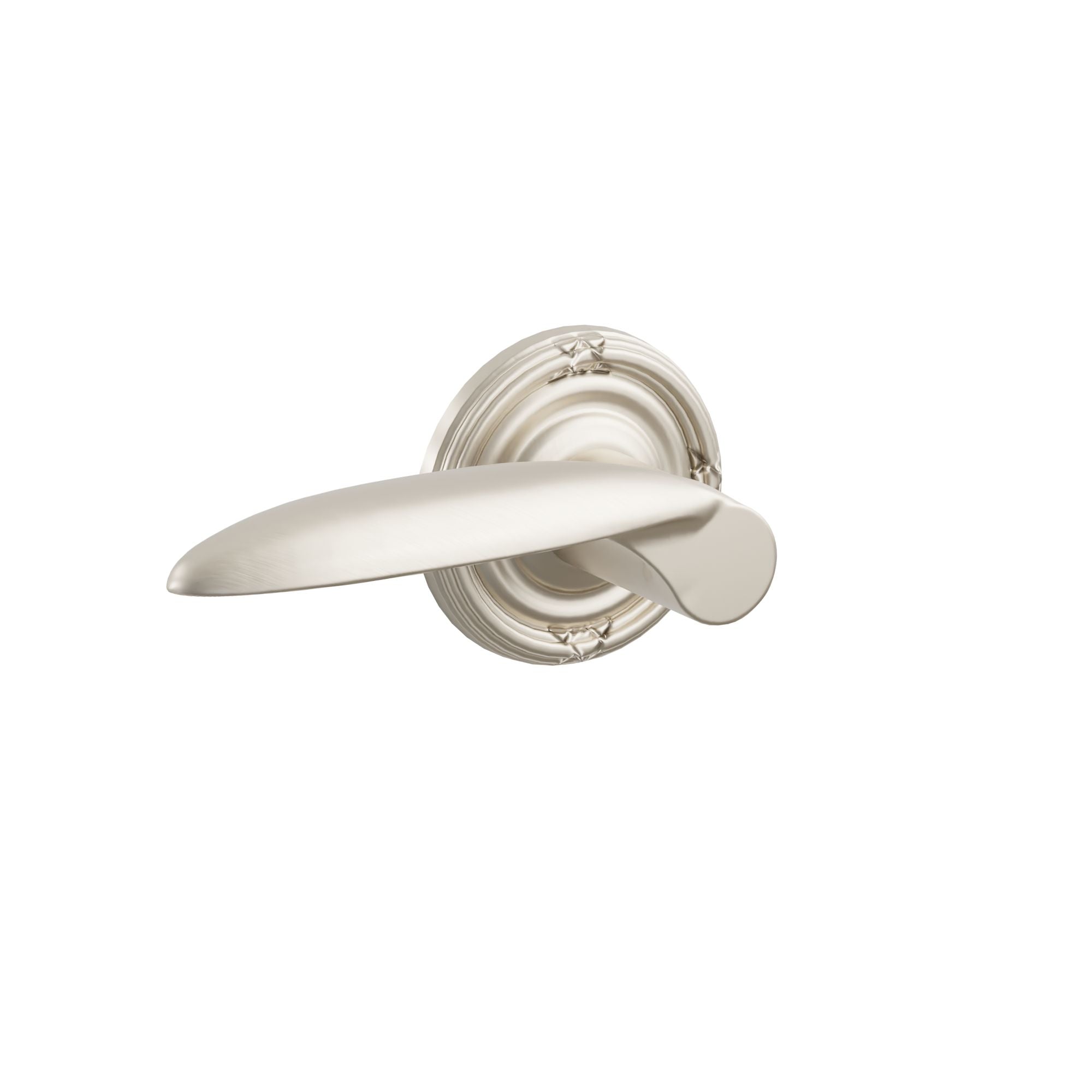 Emtek Concealed Fastener Mercury Lever Set With Ribbon & Reed