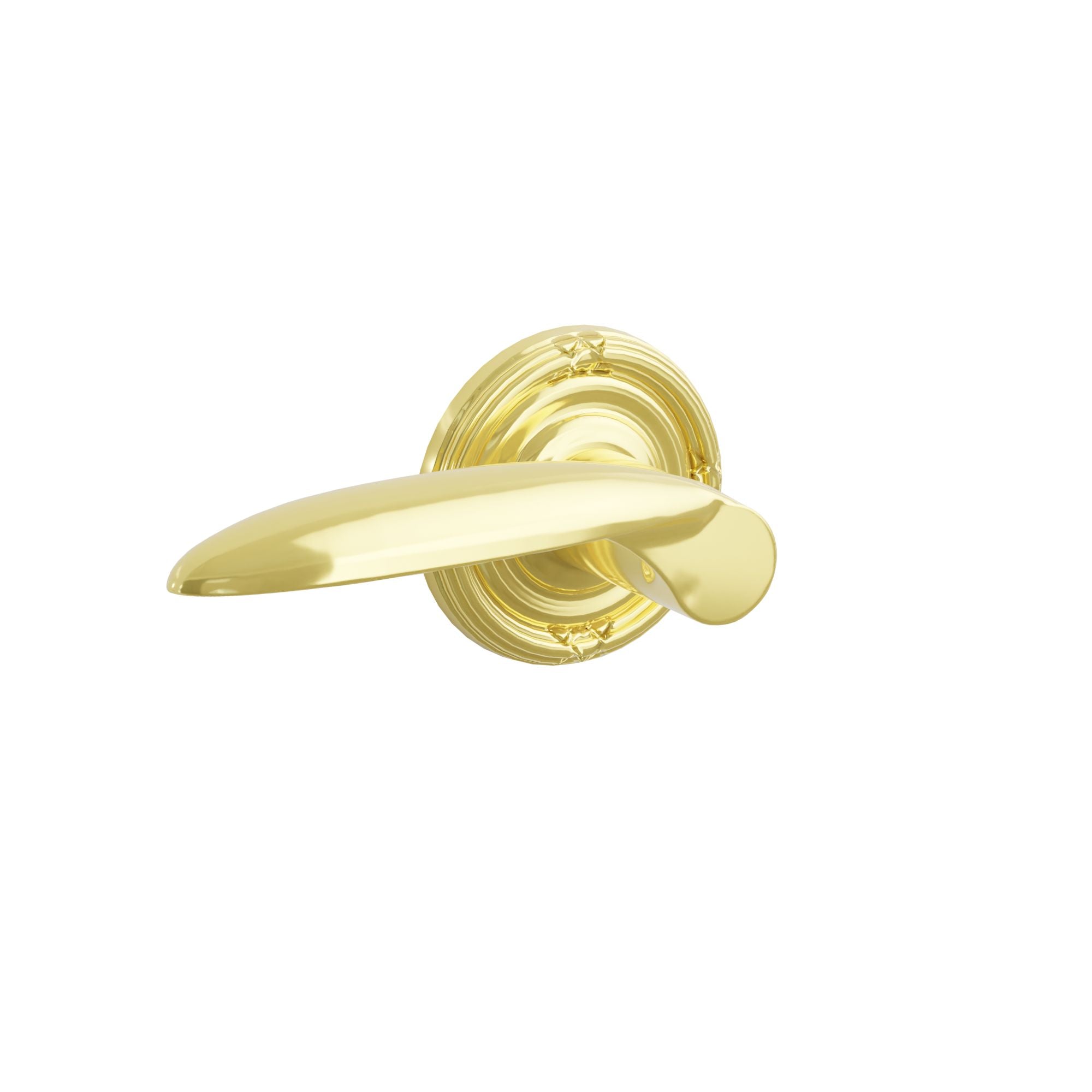 Emtek Concealed Fastener Mercury Lever Set With Ribbon & Reed