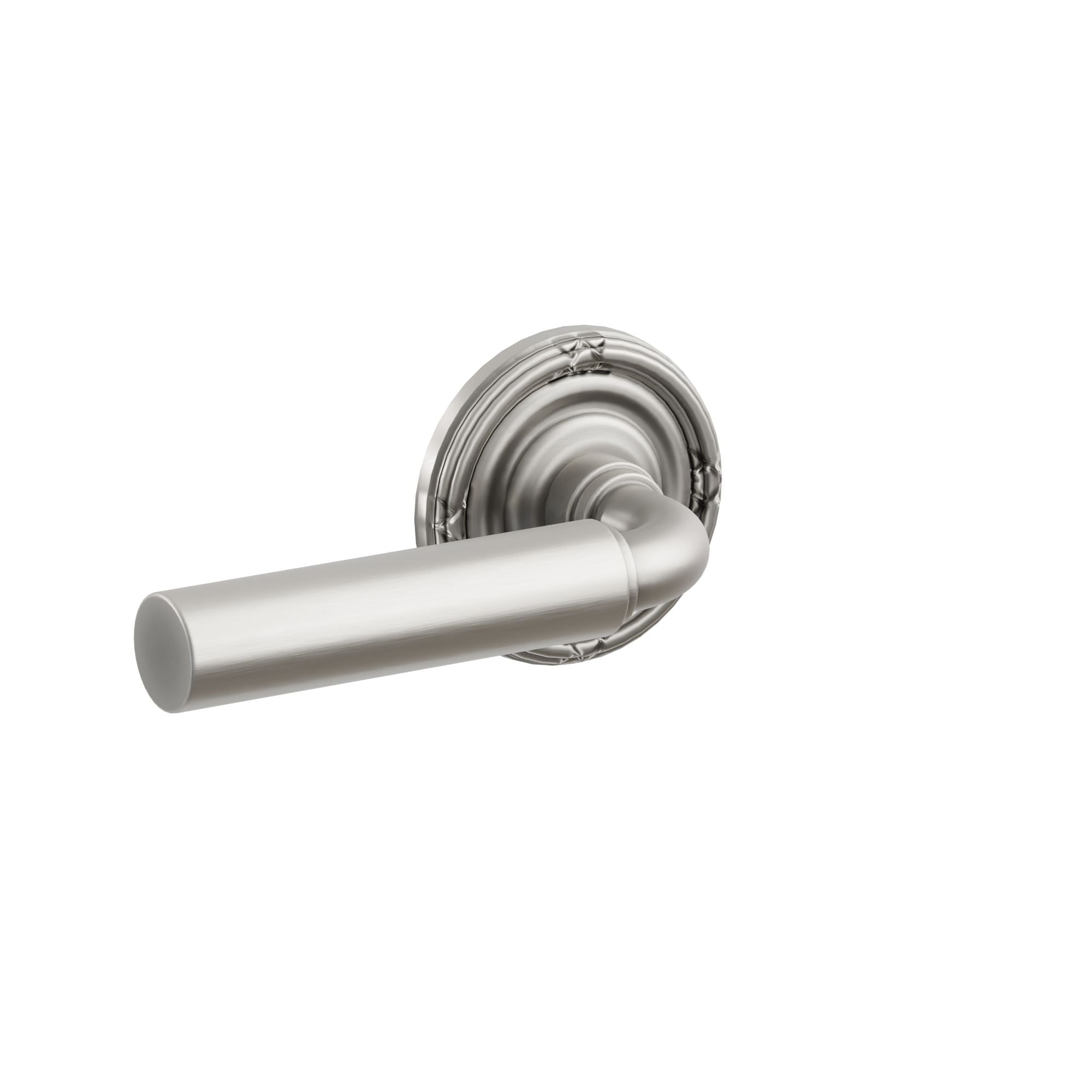 Emtek Concealed Fastener Manning Lever Set with Ribbon & Reed