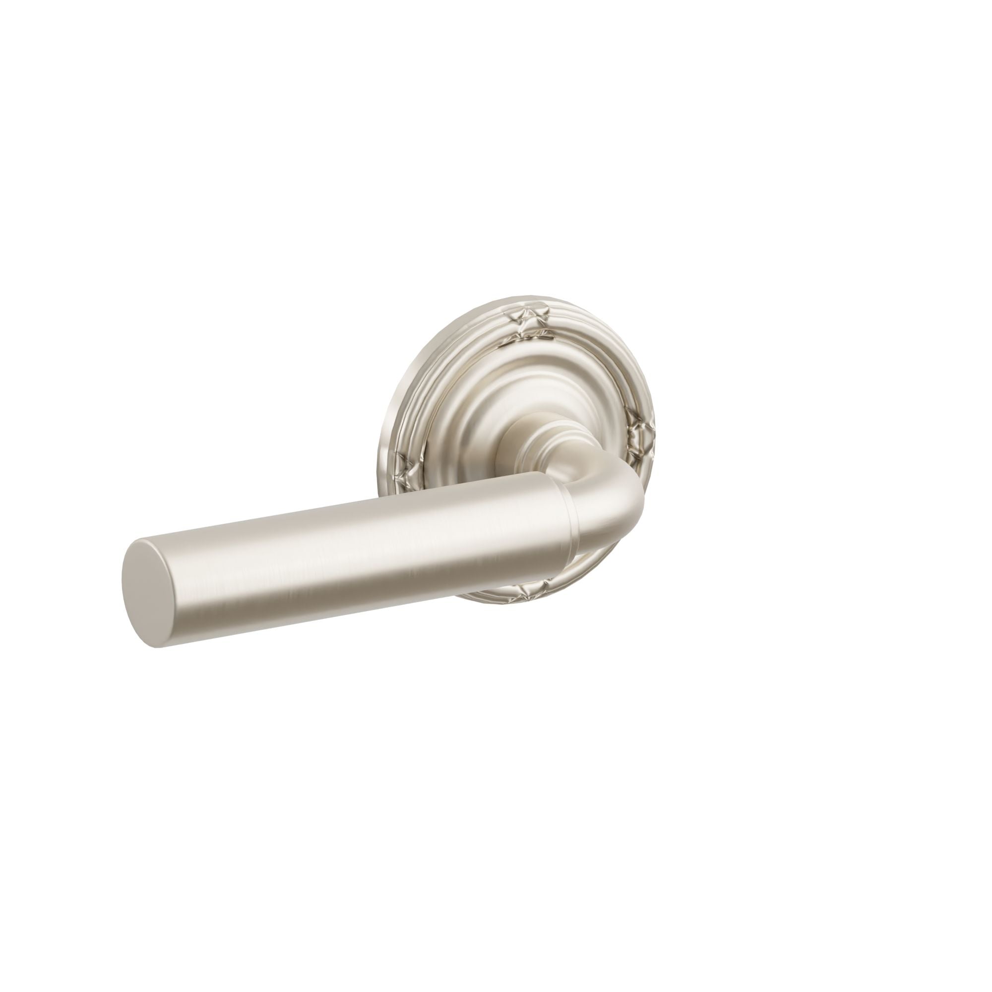 Emtek Concealed Fastener Manning Lever Set with Ribbon & Reed