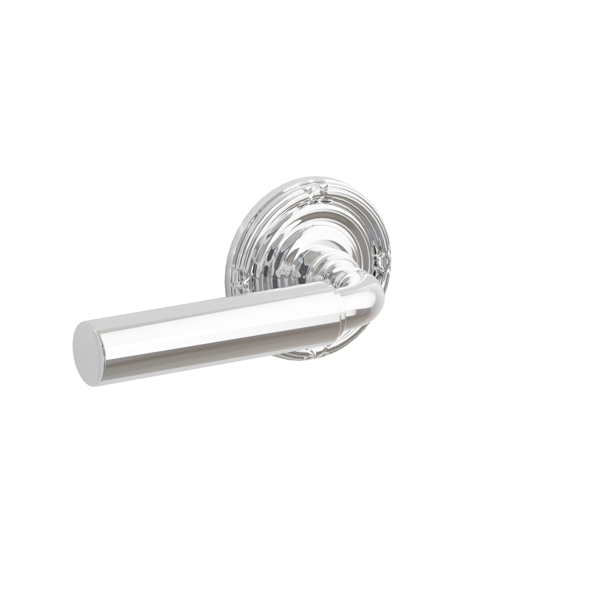 Emtek Manning Lever Set with Ribbon & Reed