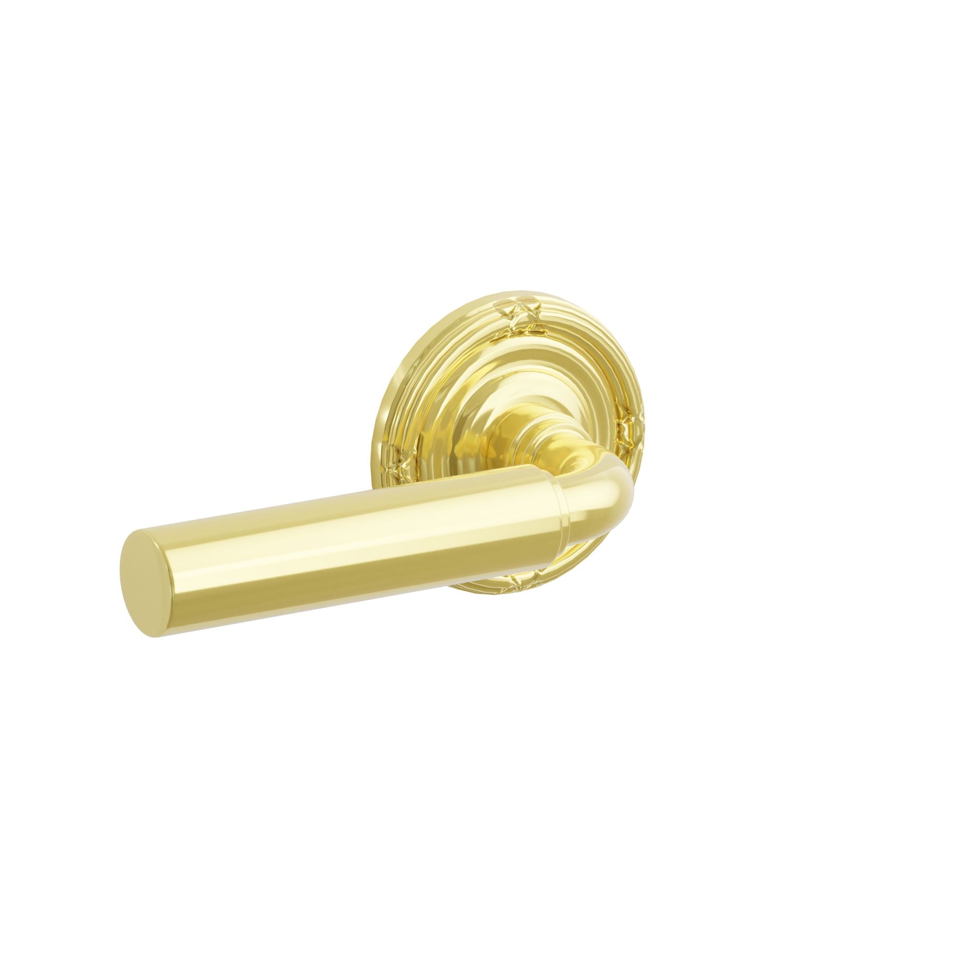 Emtek Manning Lever Set with Ribbon & Reed