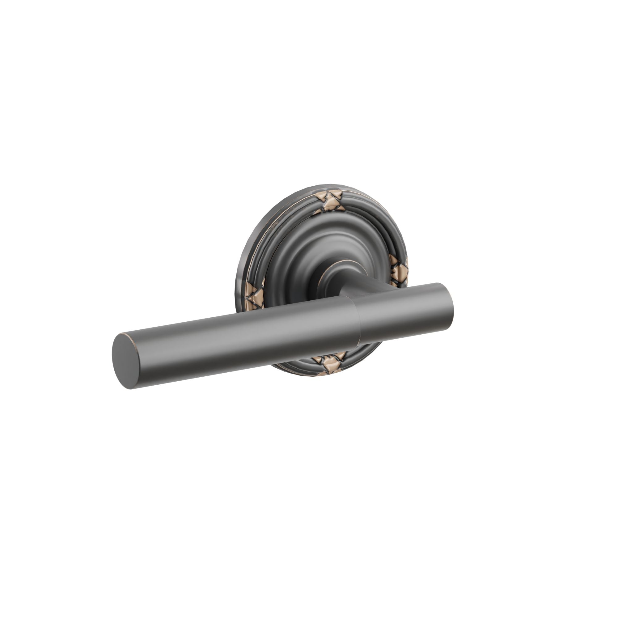 Emtek Milano Lever Set with Ribbon & Reed