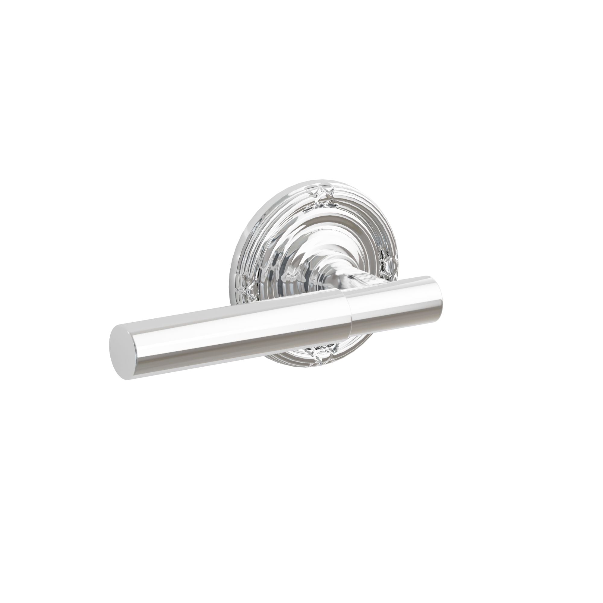 Emtek Milano Lever Set with Ribbon & Reed