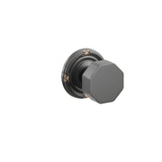 Emtek Octagon Knob Set with Ribbon & Reed