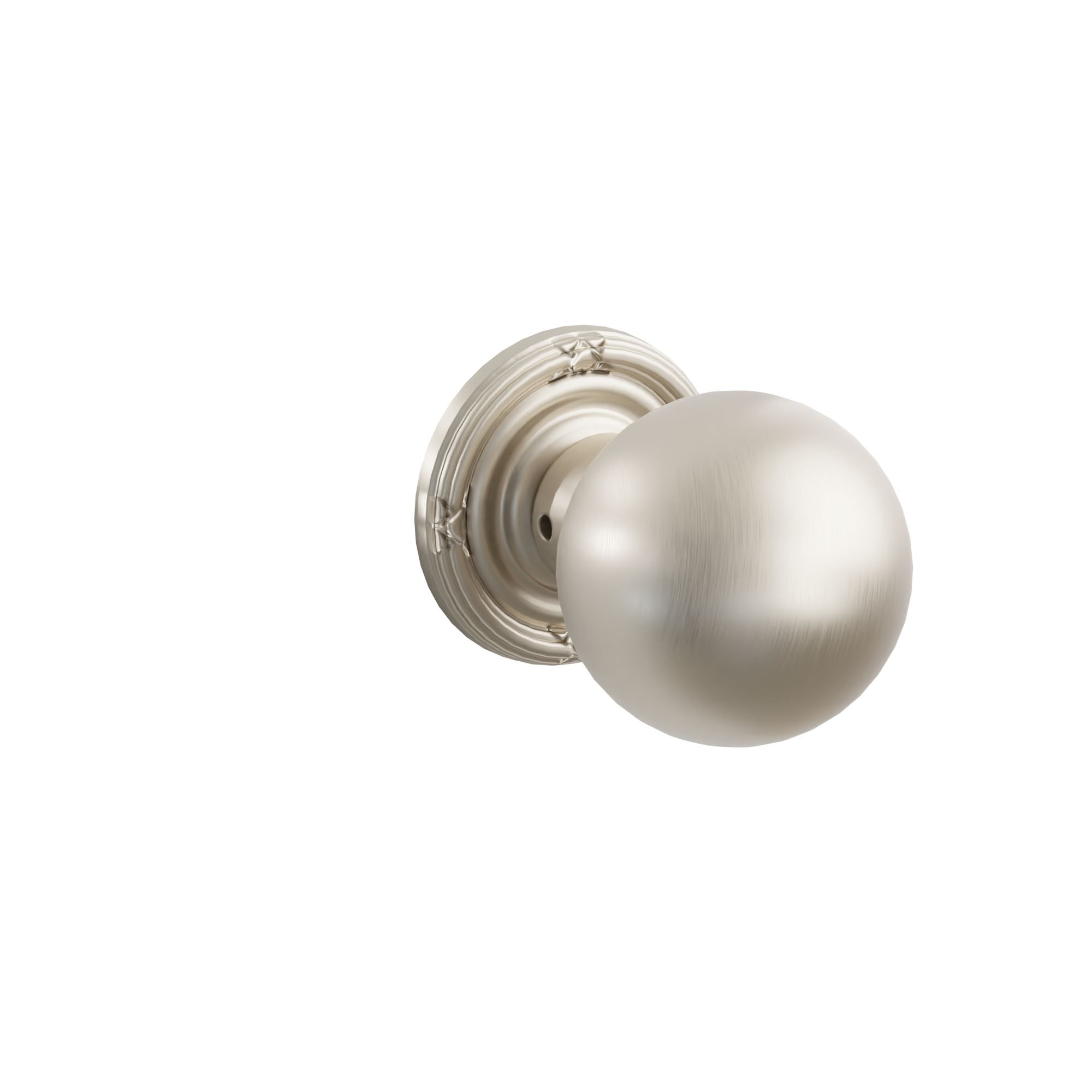 Emtek Orb Knob Set with Ribbon & Reed