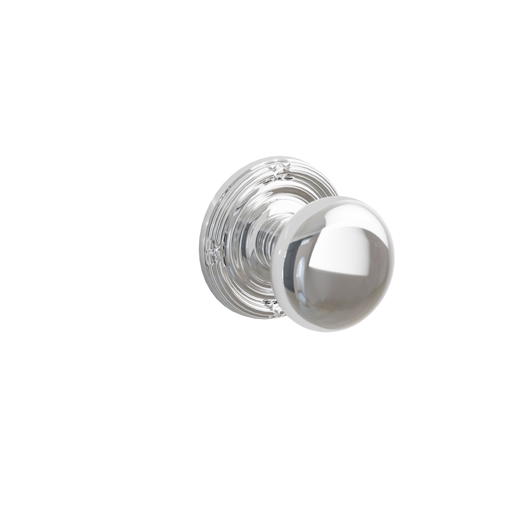 Emtek Concealed Fastener Providence Knob Set with Ribbon & Reed