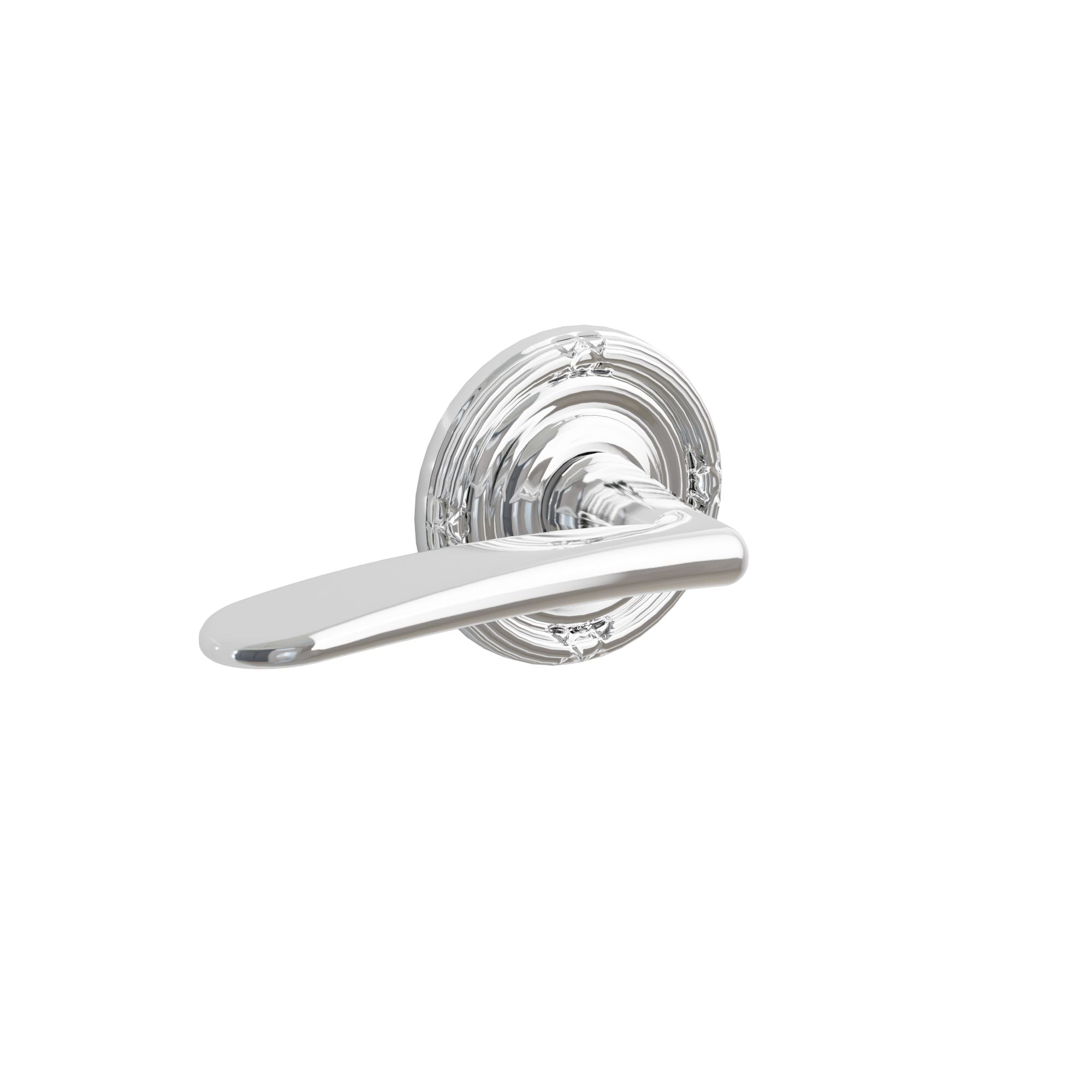 Emtek Milano Lever Set with Ribbon & Reed