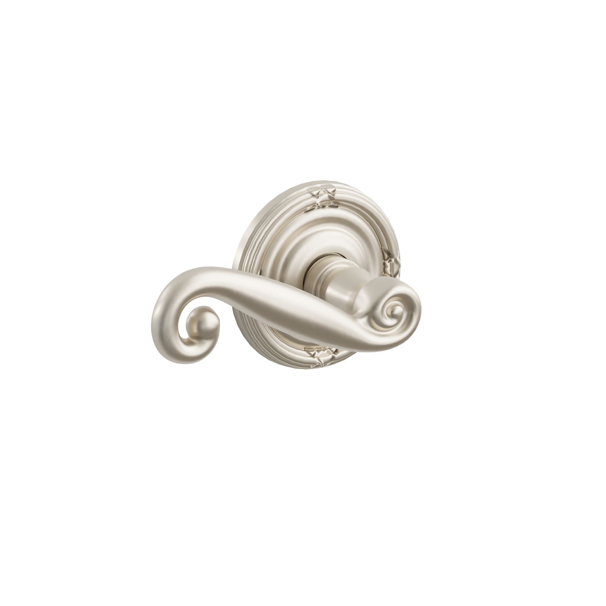 Emtek Rustic Lever Set with Ribbon & Reed