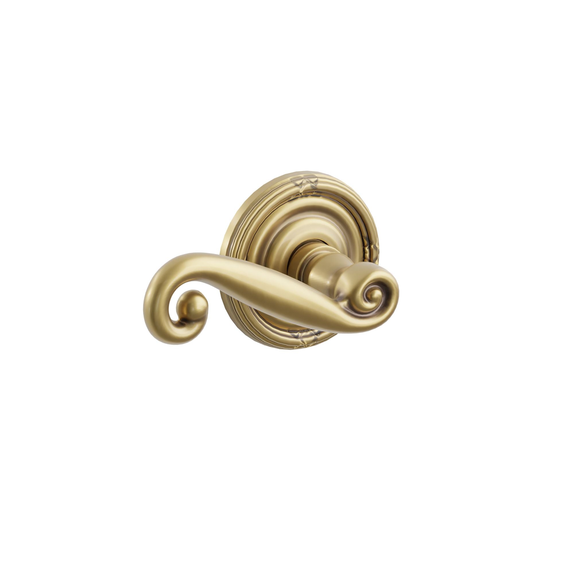 Emtek Rustic Lever Set with Ribbon & Reed