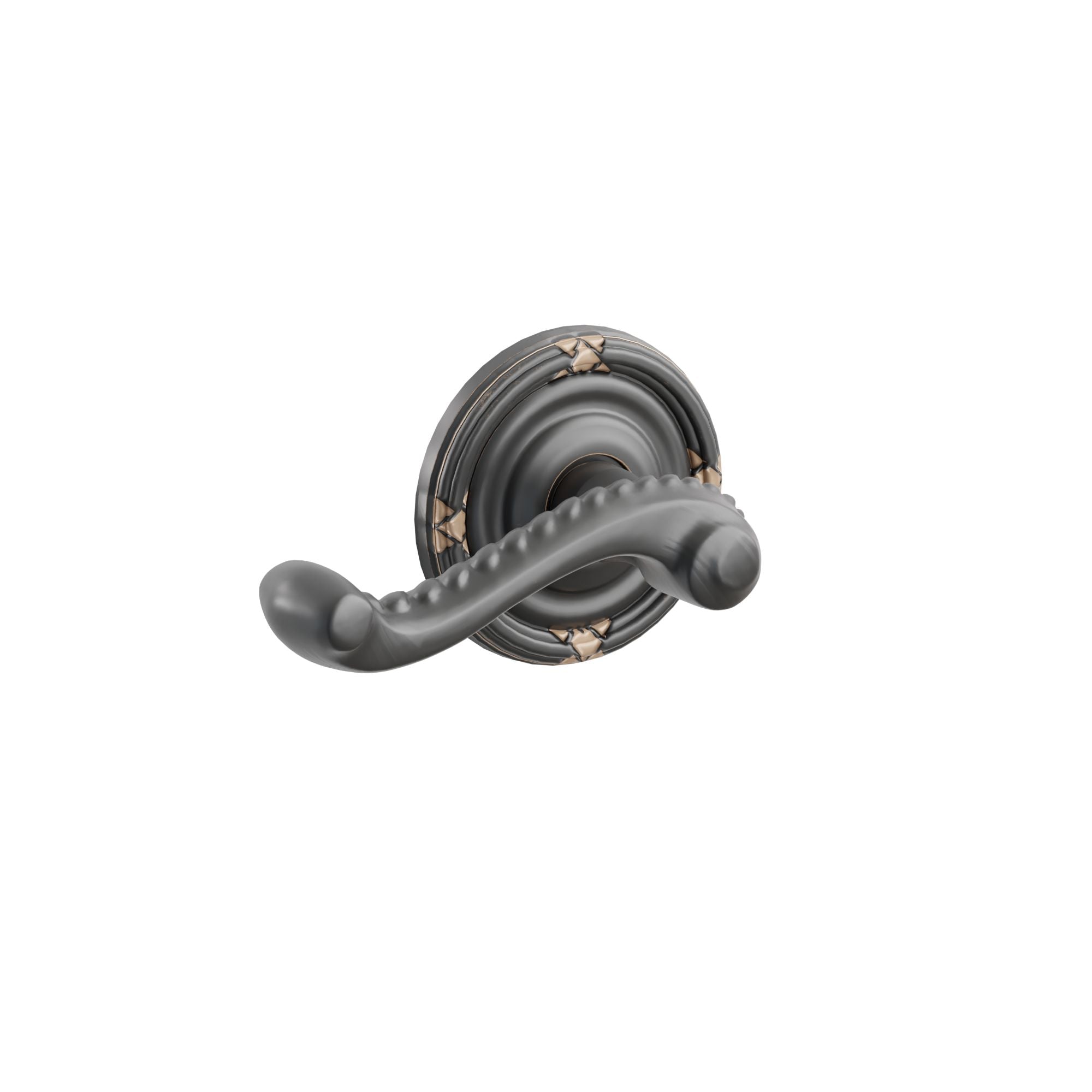 Emtek Rope Lever Set with Ribbon & Reed